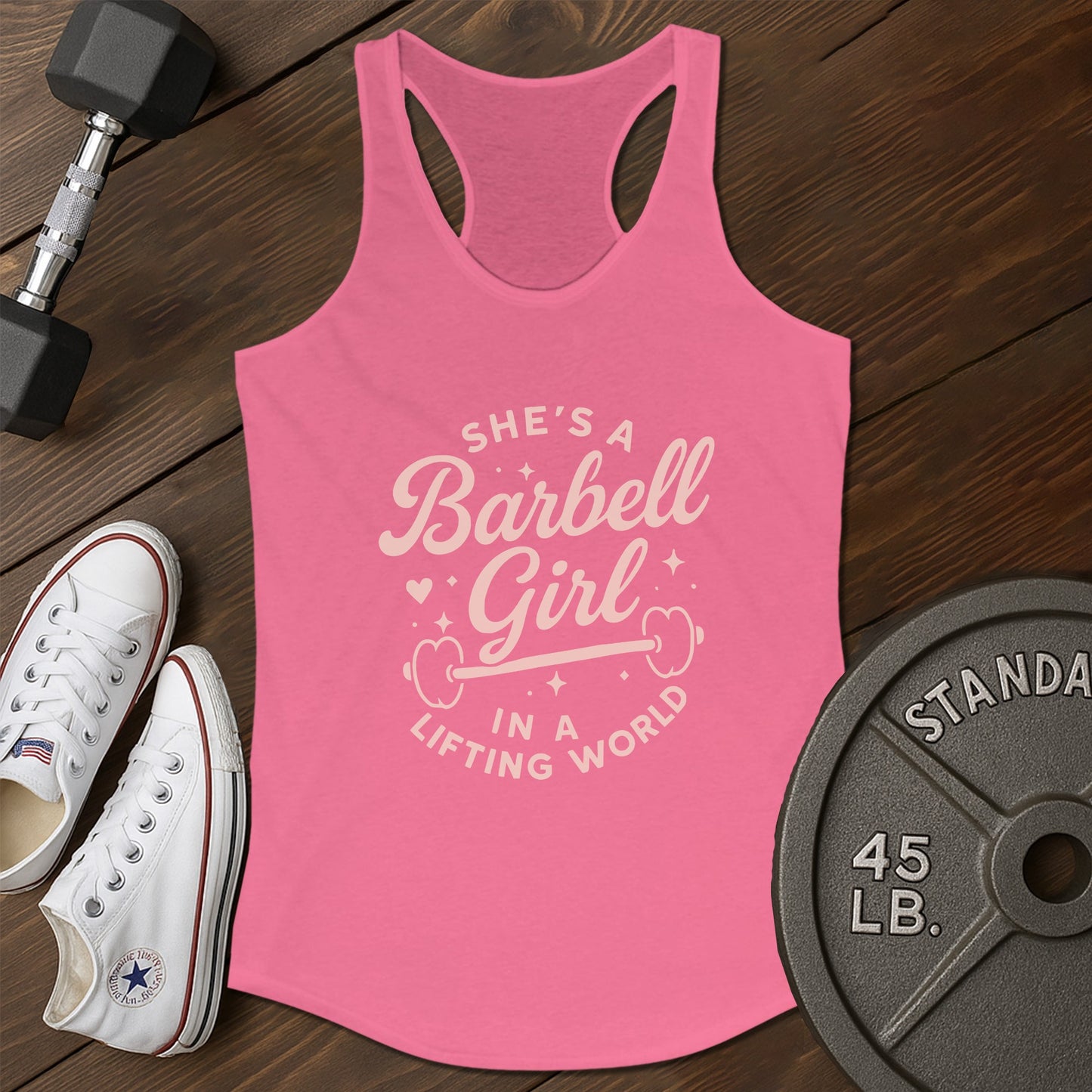 Barbell world am Tank - pink - barbell world AM tank Pink.jpg