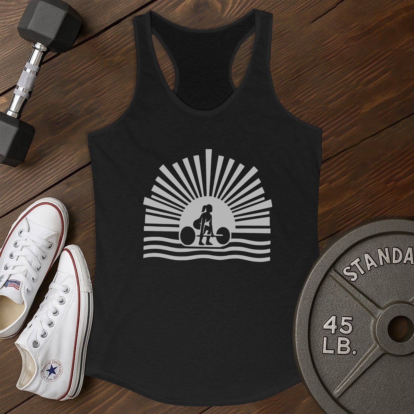 Desert sunrise am Tank - black - desert sunrise AM tank Black.jpg