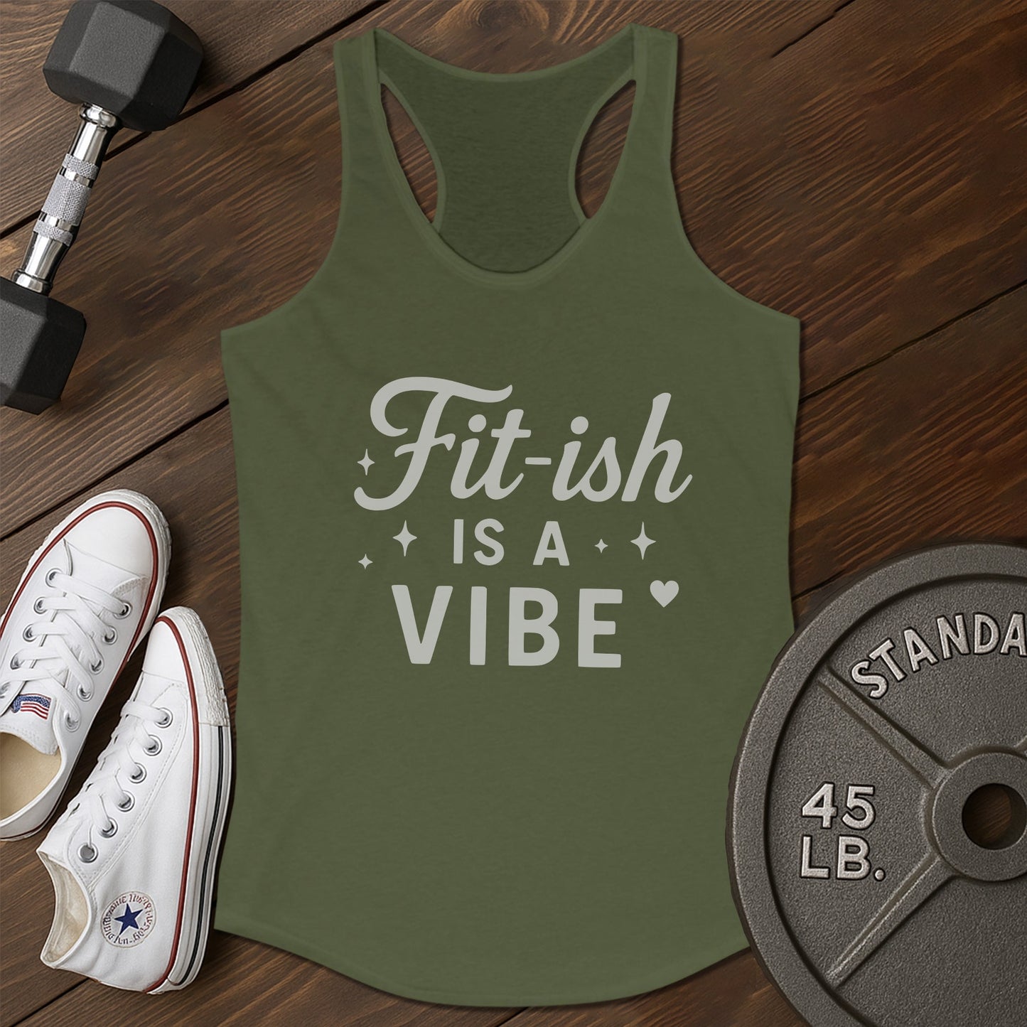 Fit vibe am Tank - green - fit vibe AM tank Green.jpg