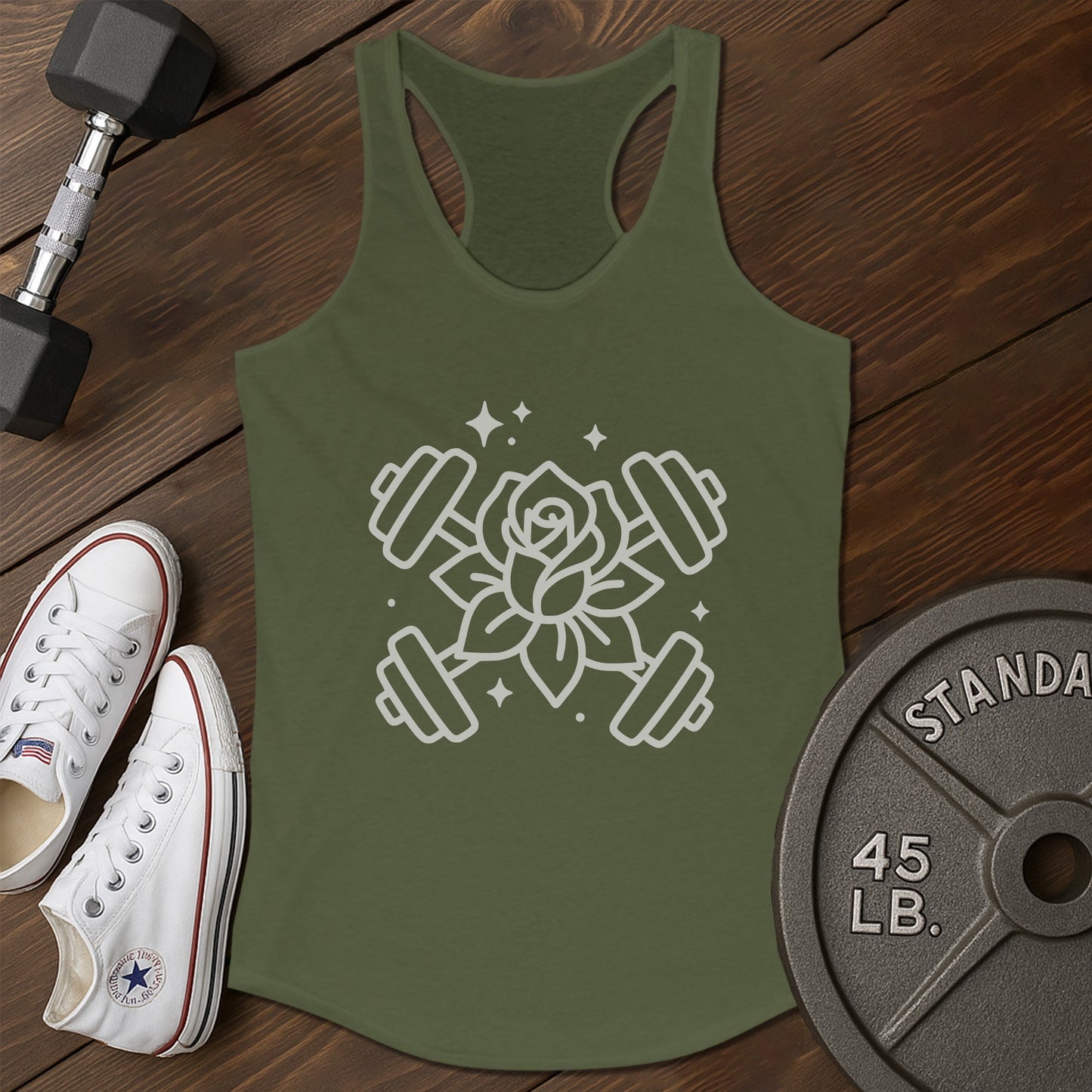 Iron wings am Tank - green - iron wings AM tank Green.jpg