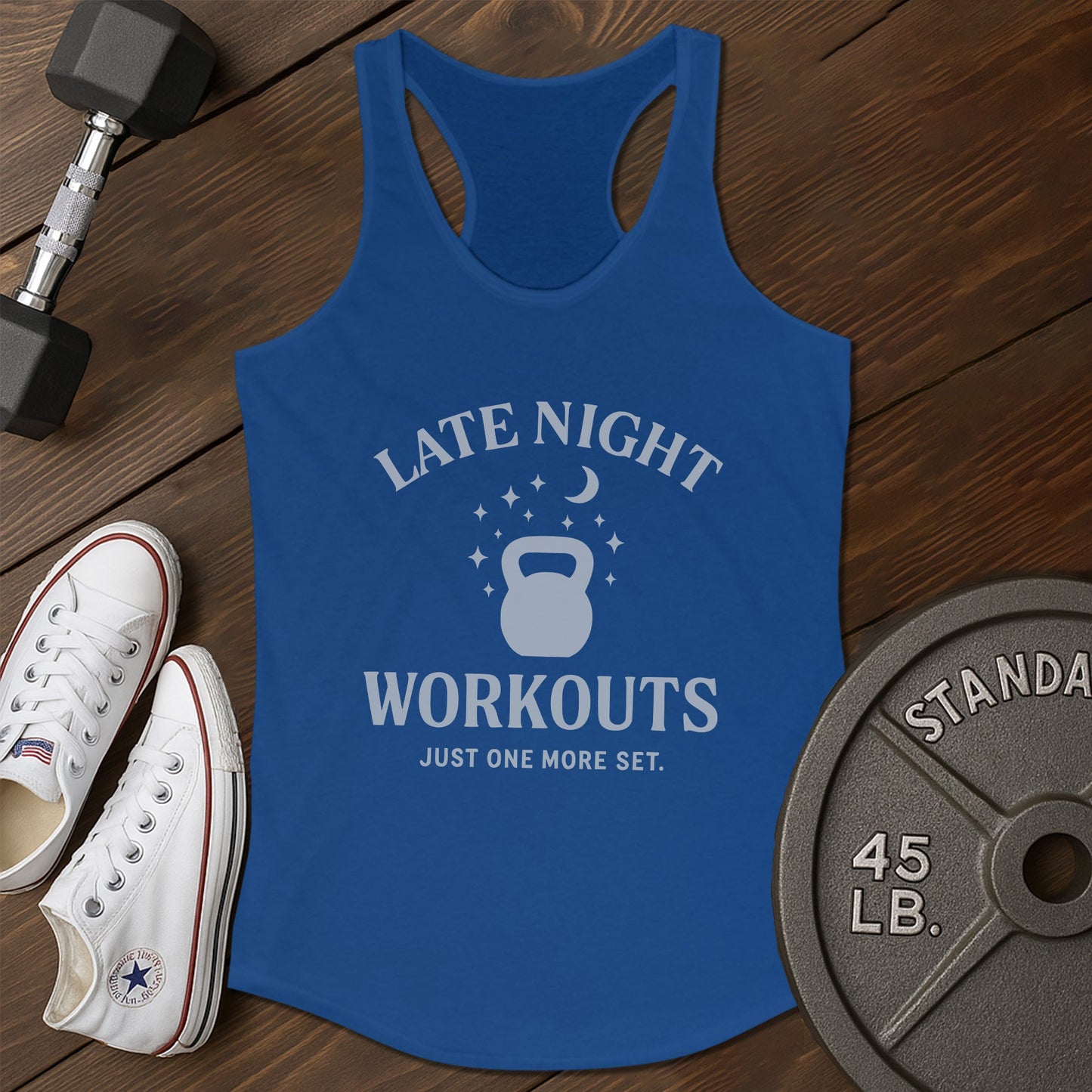 Late workouts am Tank - blue - late workouts AM tank Blue.jpg