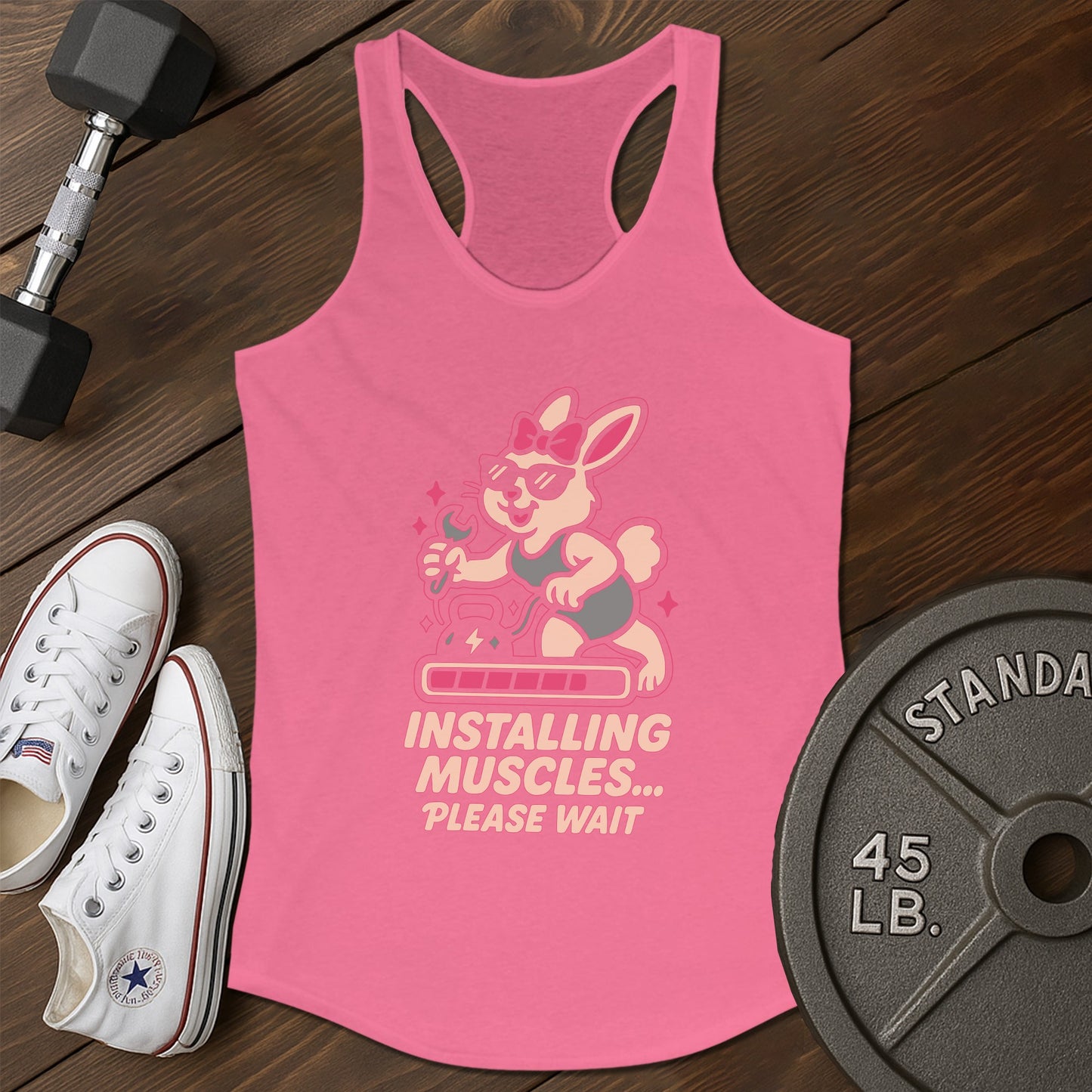 Lifting club am Tank - pink - lifting club AM tank Pink.jpg