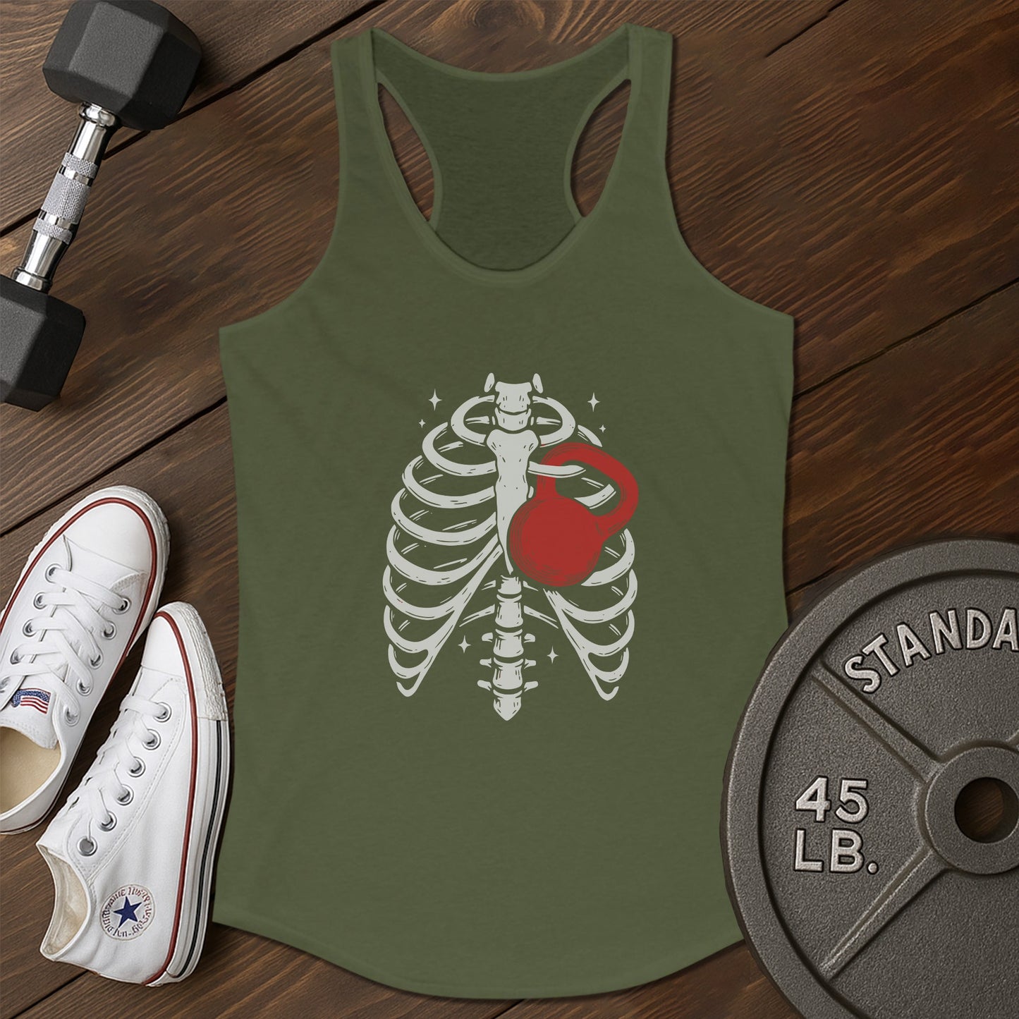 Rib bones am Tank - green - rib bones AM tank Green.jpg