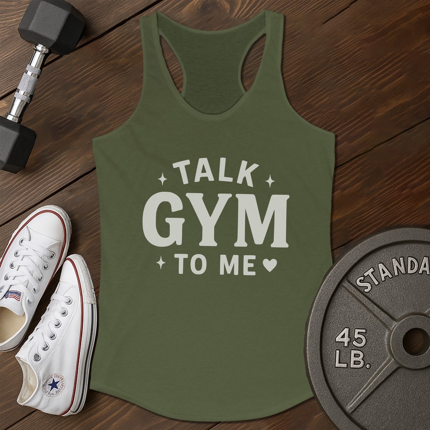 Talk gym am Tank - green - talk gym AM tank Green.jpg