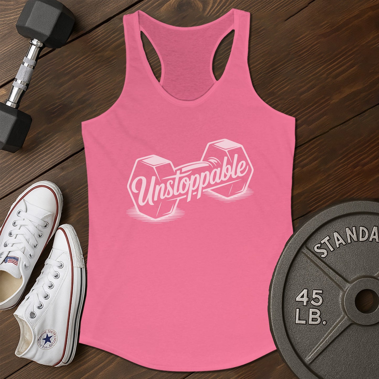 Unstoppable strength am Tank - pink - unstoppable strength AM tank Pink.jpg