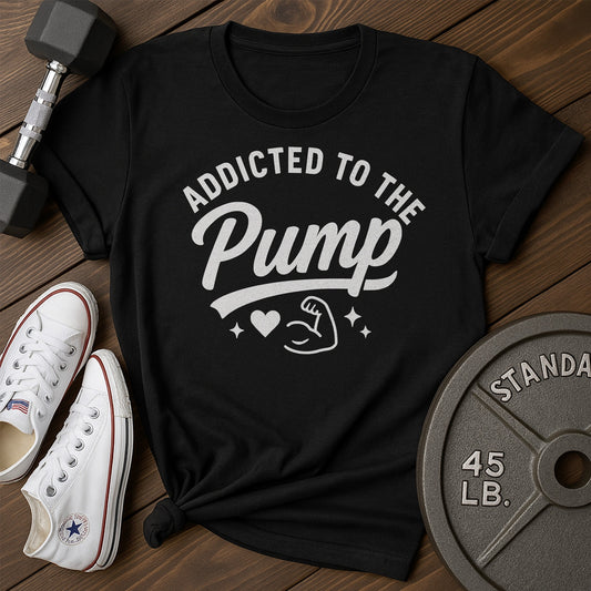 Addicted pump ak T-Shirt - black - Addicted Pump AK Black.jpg
