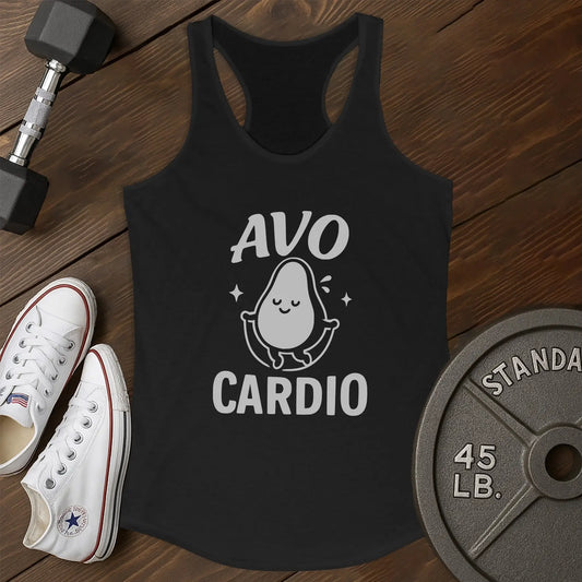 Avo cardio aj Tank - black - Avo Cardio AJ tank Black.jpg