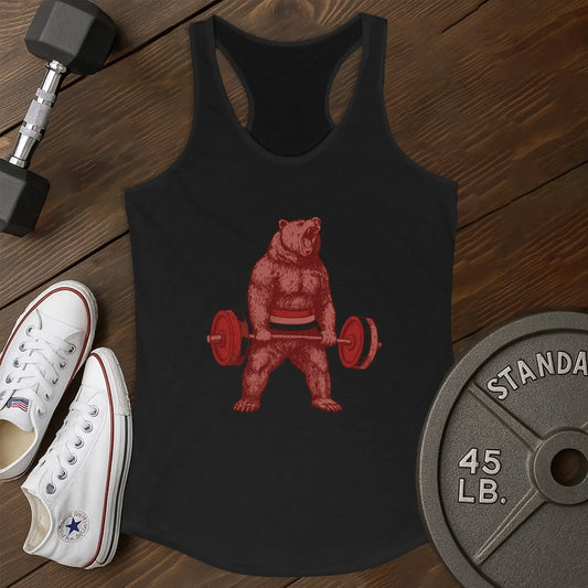 Bear barbell au Tank - black - Bear Barbell AU tank Black.jpg
