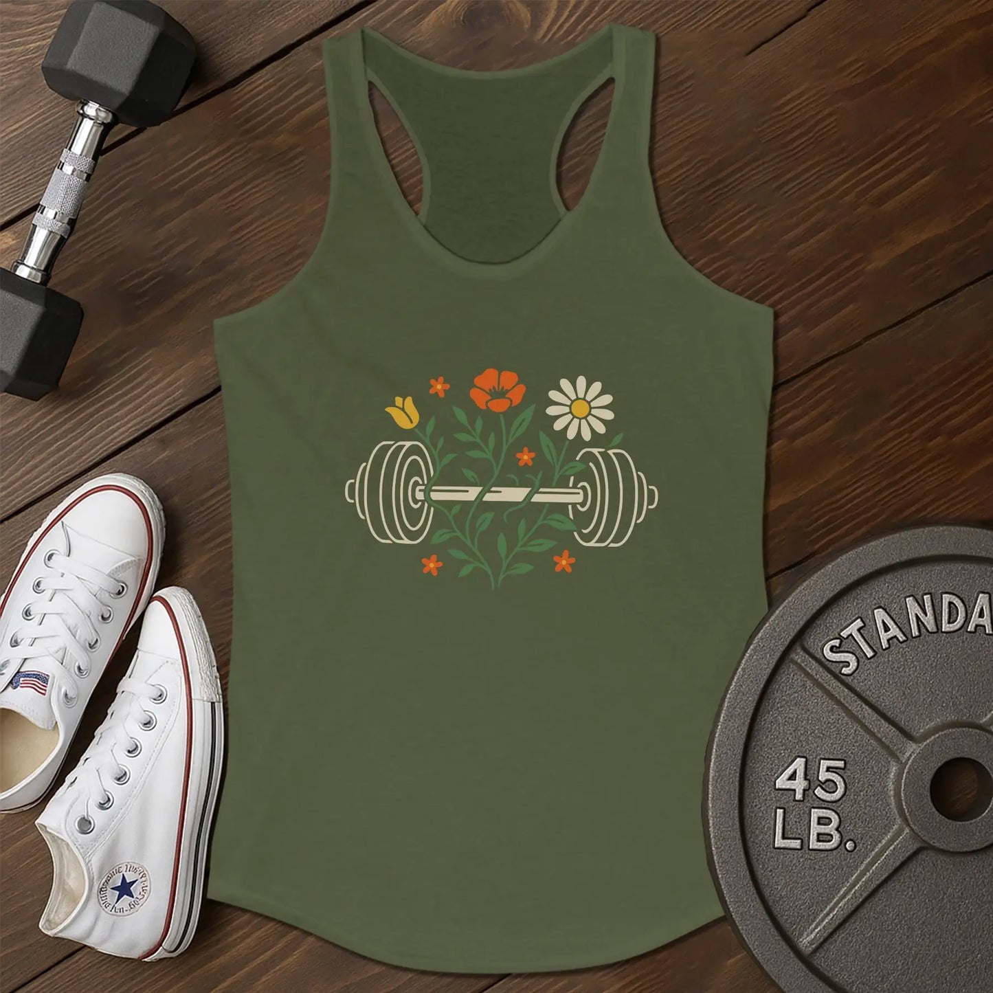 Bloom barbell aq Tank - green - Bloom Barbell AQ tank Green.jpg