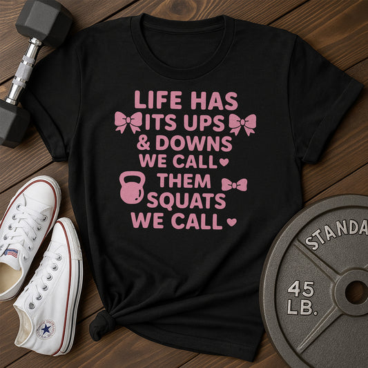 Bow Squats Ab T-Shirt