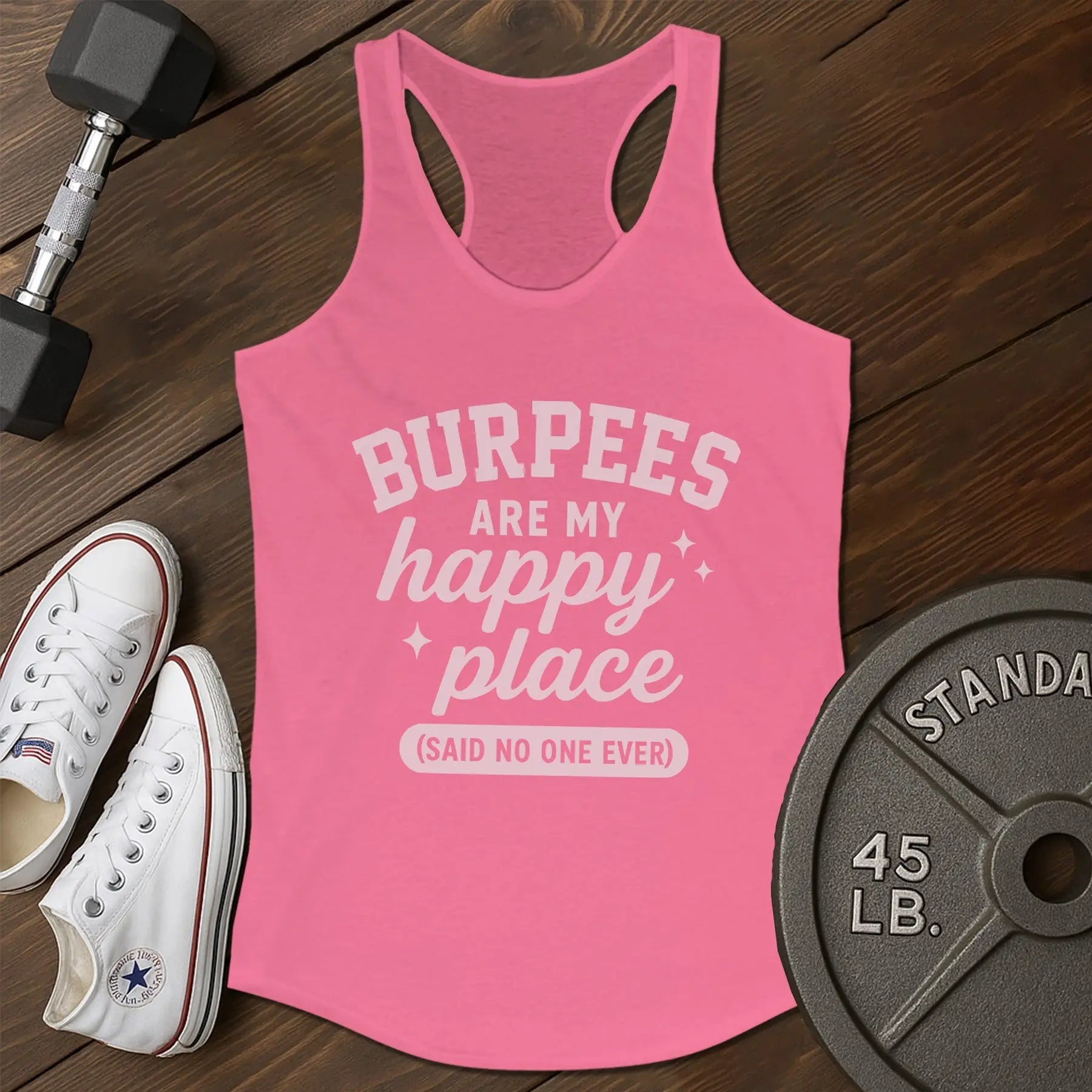 Burpees my ak Tank - pink - Burpees My AK tank Pink.jpg