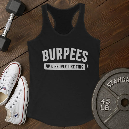 Burpees people am Tank - black - burpees people AM tank Black.jpg