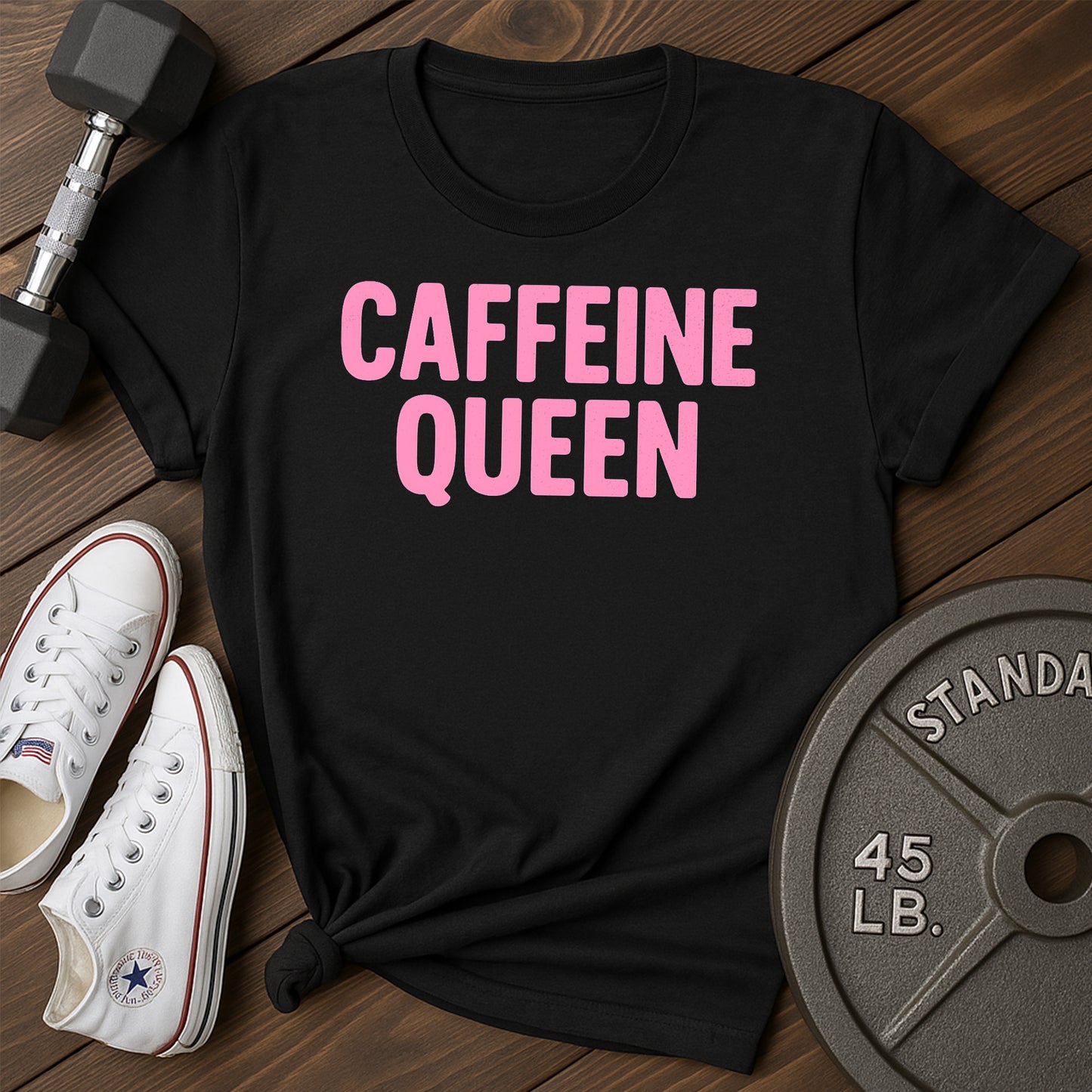 Caffeine Queen E T-Shirt