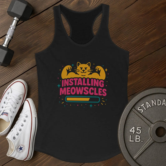Cat muscles ao Tank - black - Cat Muscles AO tank Black.jpg