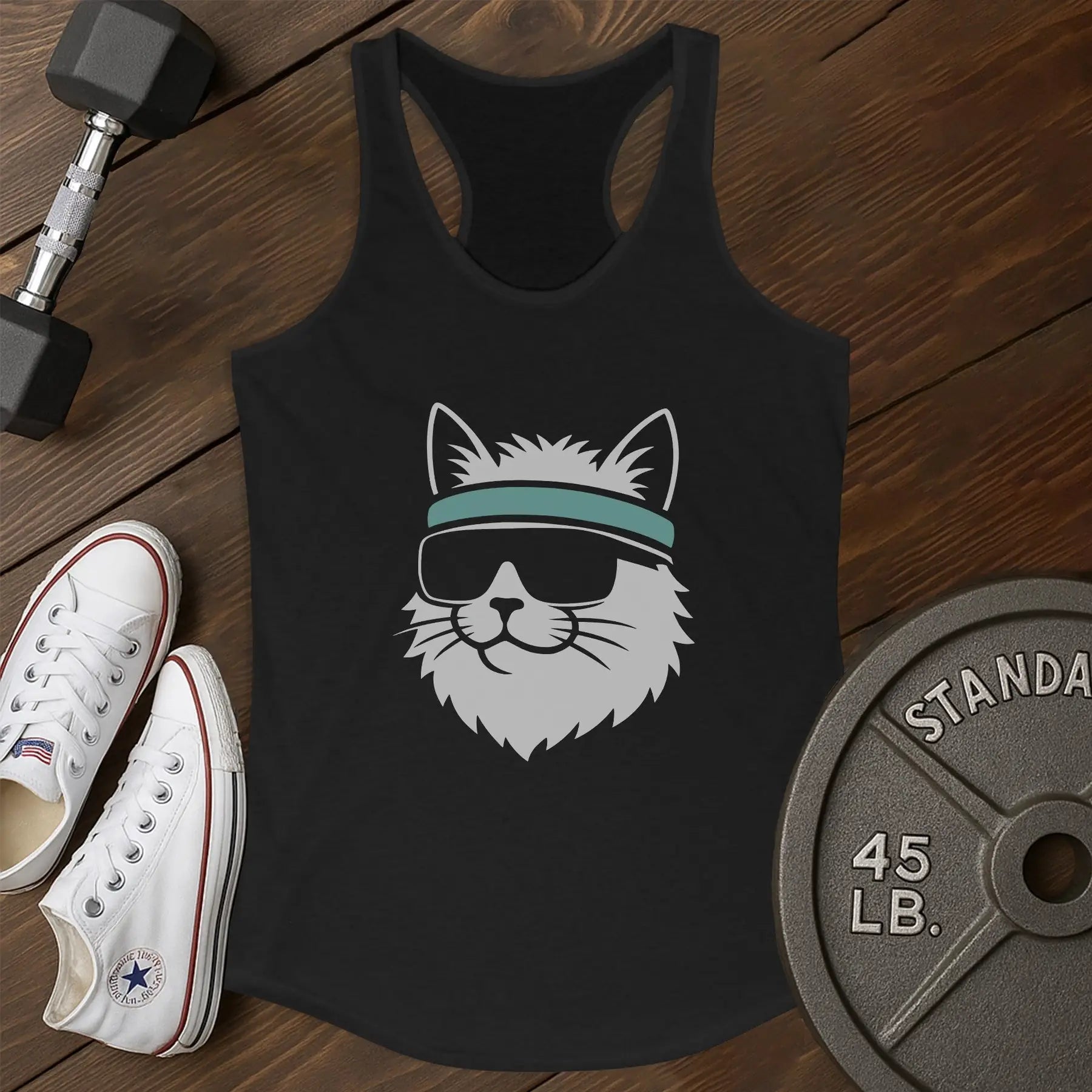 Cool cat au Tank - black - Cool Cat AU tank Black.jpg