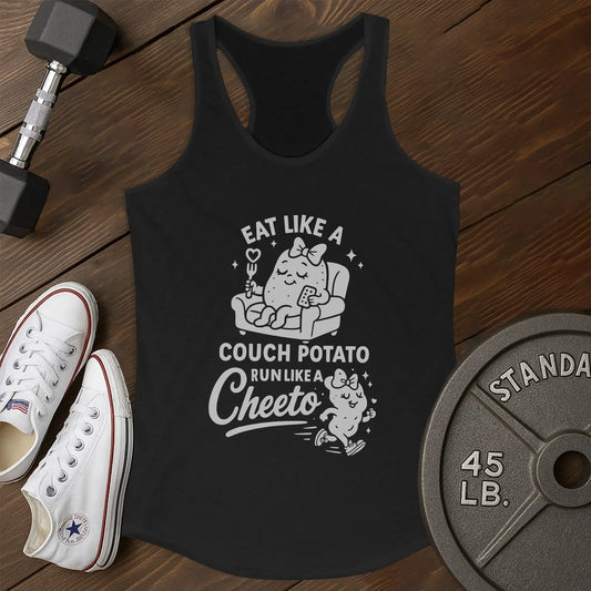 Couch potato am Tank - black - couch potato AM tank Black.jpg