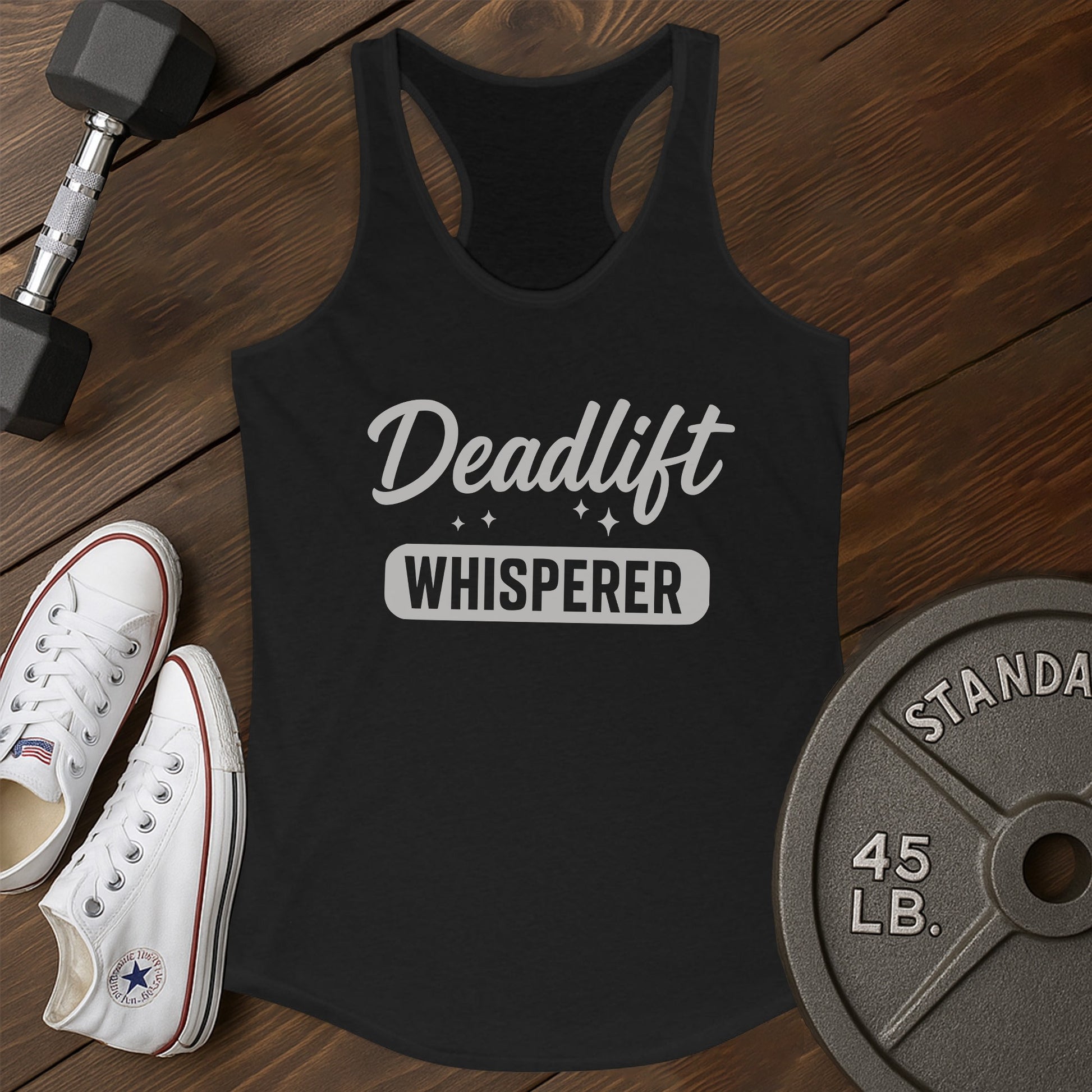 Deadlift whisperer ak Tank - black - Deadlift Whisperer AK tank Black.jpg