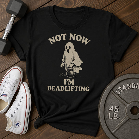 Deadlifting Ghost Y T-Shirt