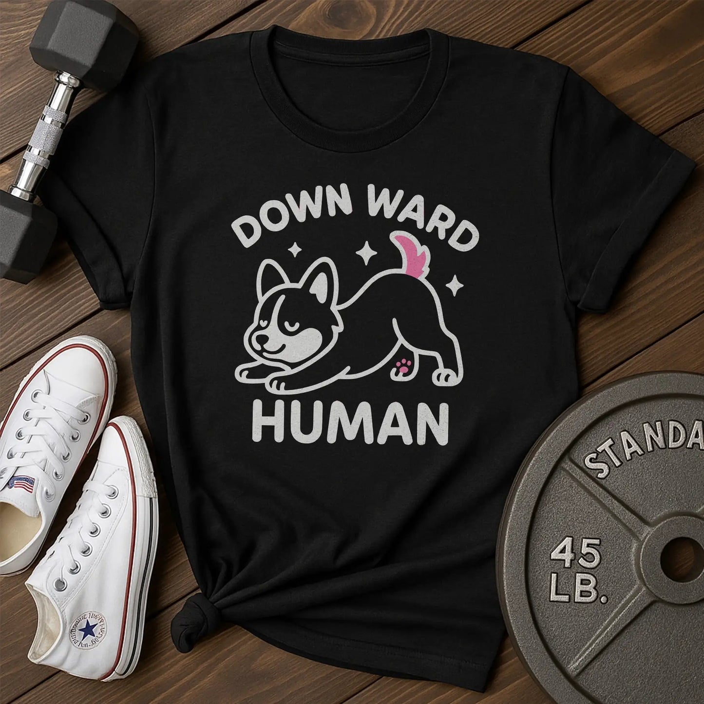 Dog stretch av T-Shirt - black - Dog Stretch AV Black.jpg