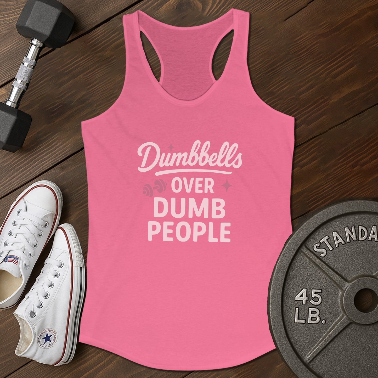 Dumbbell wisdom av Tank - pink - Dumbbell Wisdom AV tank Pink.jpg