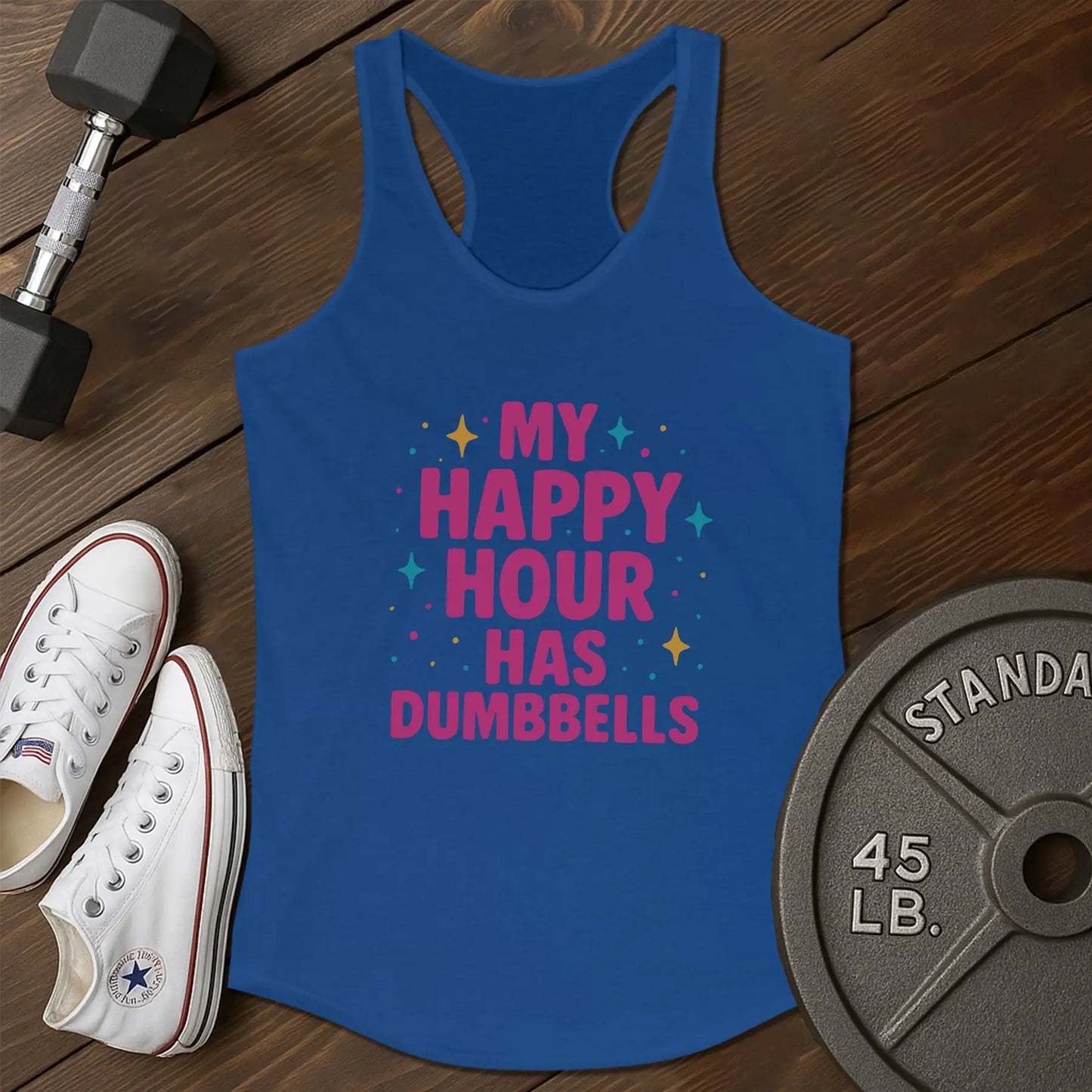 Dumbbell hour ao Tank - blue - Dumbbell Hour AO tank Blue.jpg