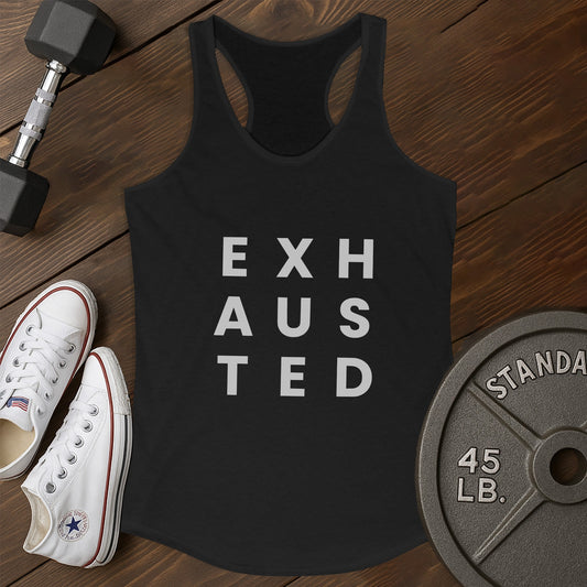 Exhausted ae tank - black - Exhausted AE T-Shirt tankBlack.jpg