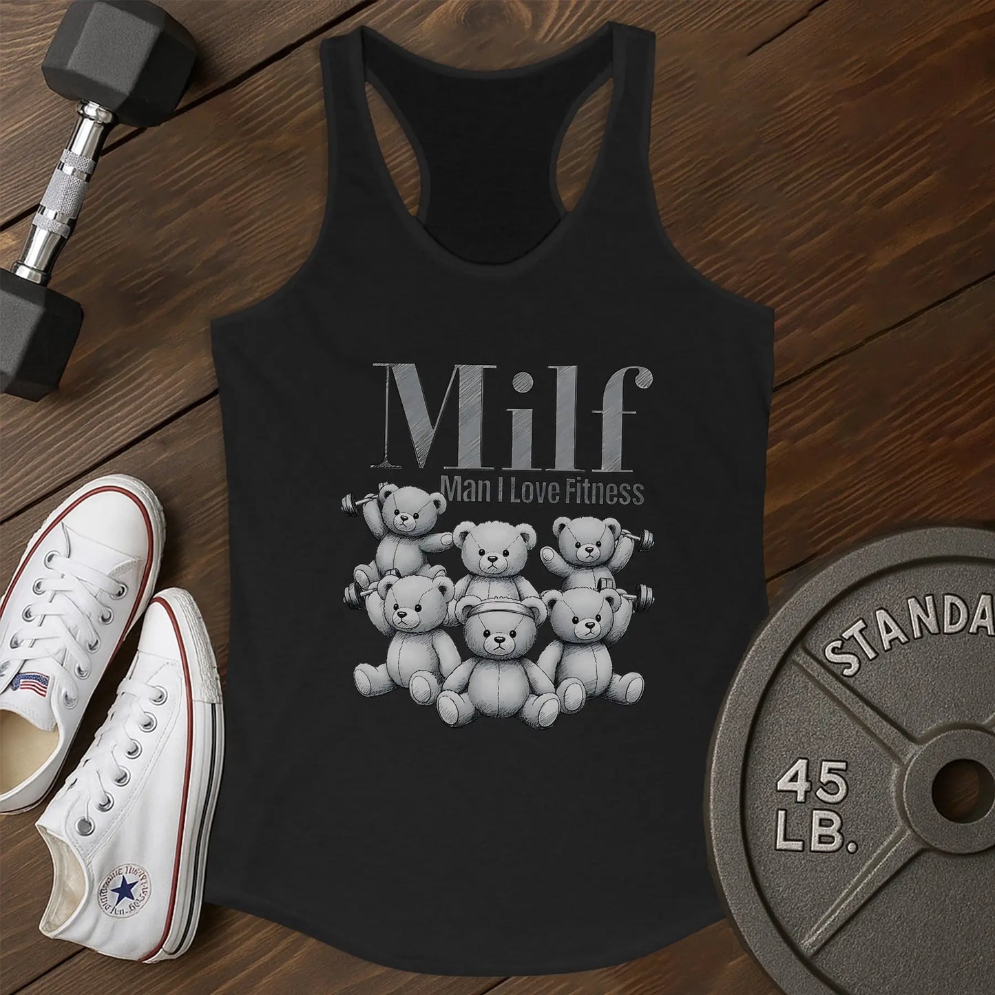 Fitness bears ar Tank - black - Fitness Bears AR tank Black.jpg