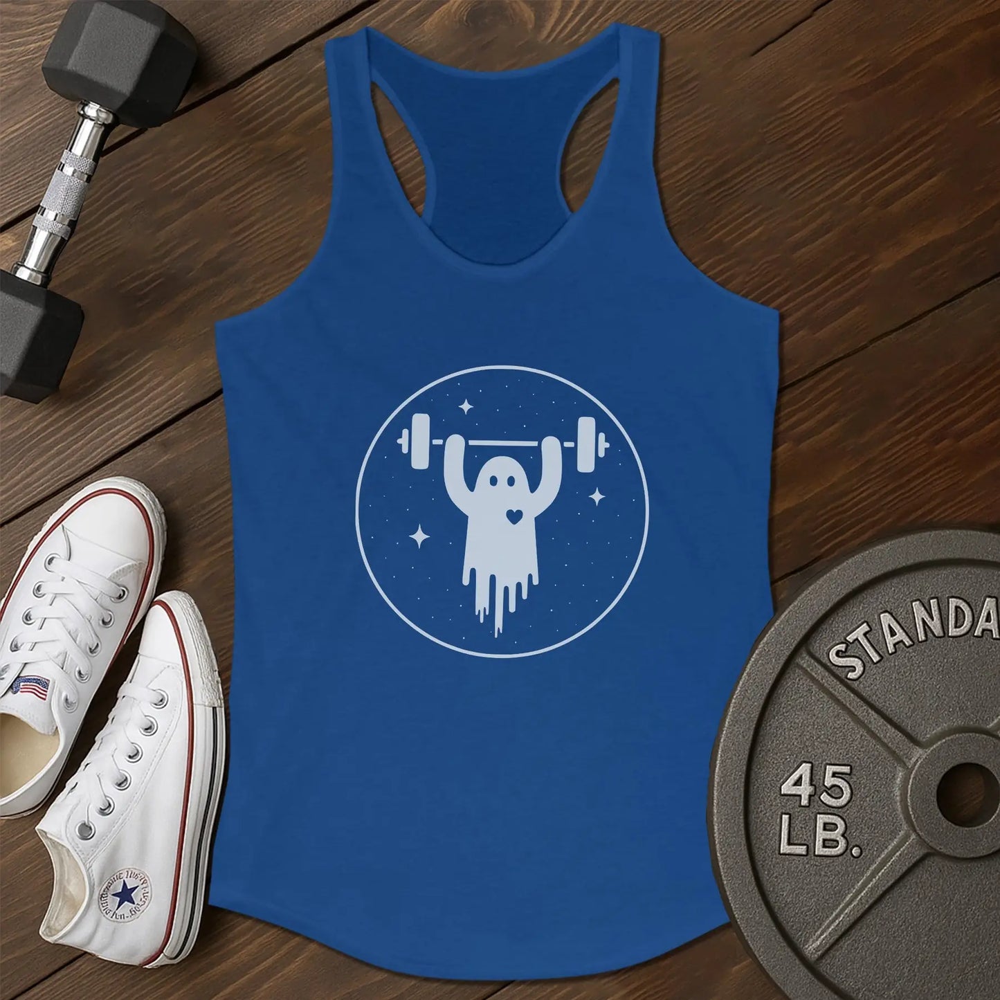 Ghost gains au Tank - blue - Ghost Gains AU tank Blue.jpg