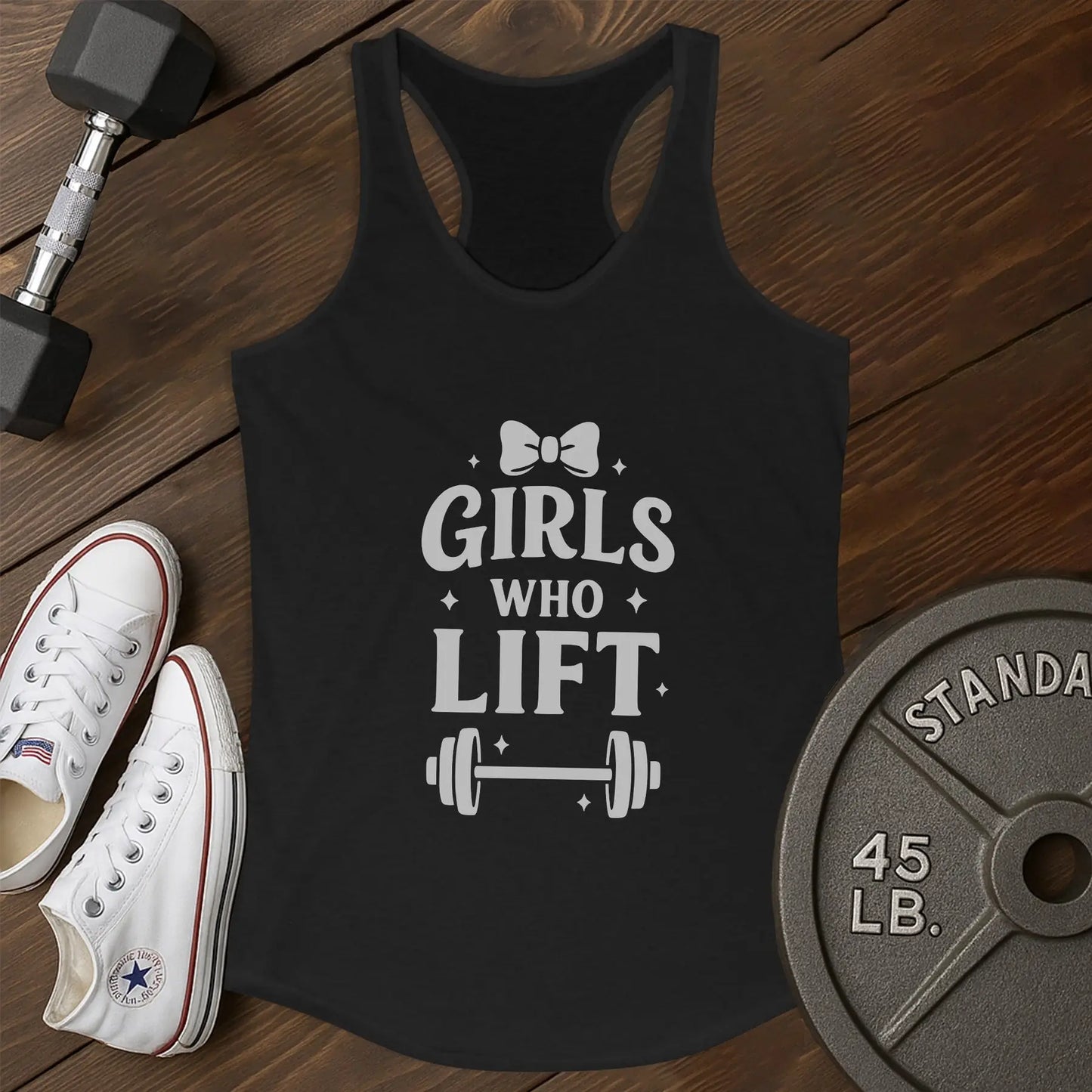 Girls lift an Tank - black - Girls Lift AN tank Black.jpg