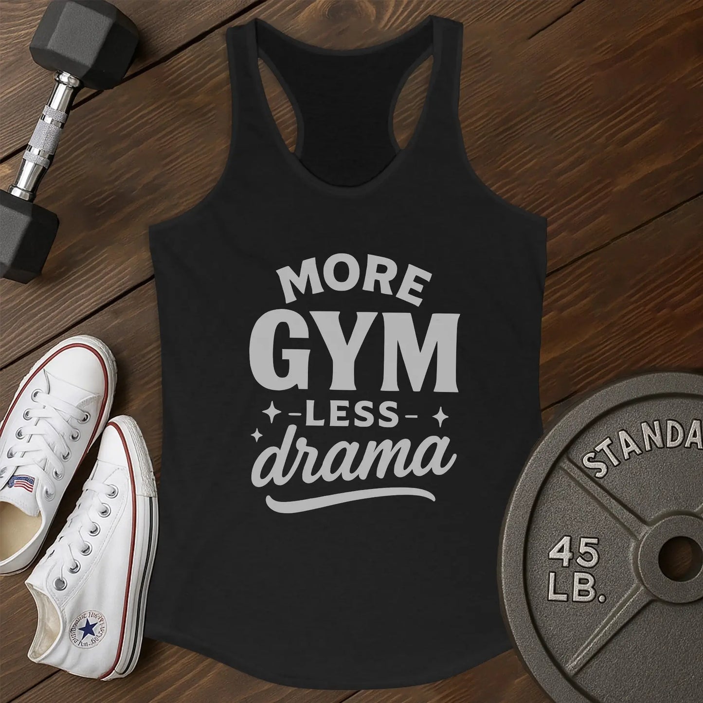 Gym drama am Tank - black - gym drama AM tank Black.jpg