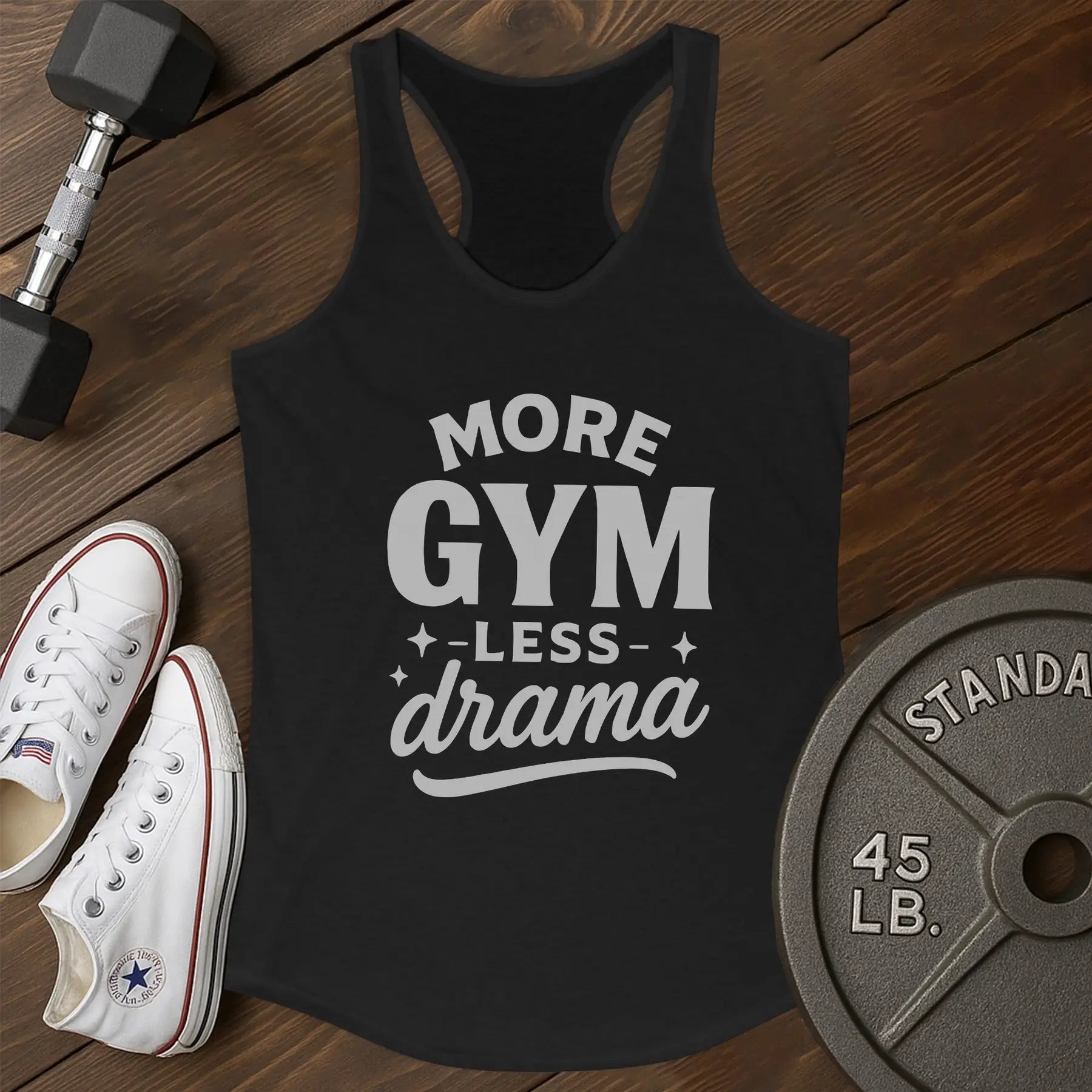 Gym drama am Tank - black - gym drama AM tank Black.jpg