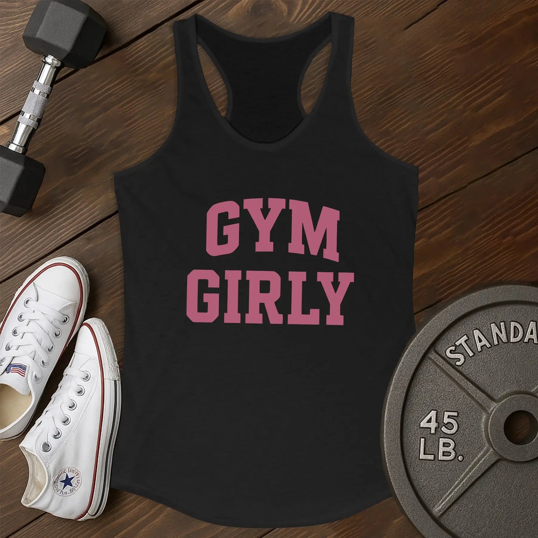 Gym girly at Tank - black - Gym Girly AT tank Black.jpg