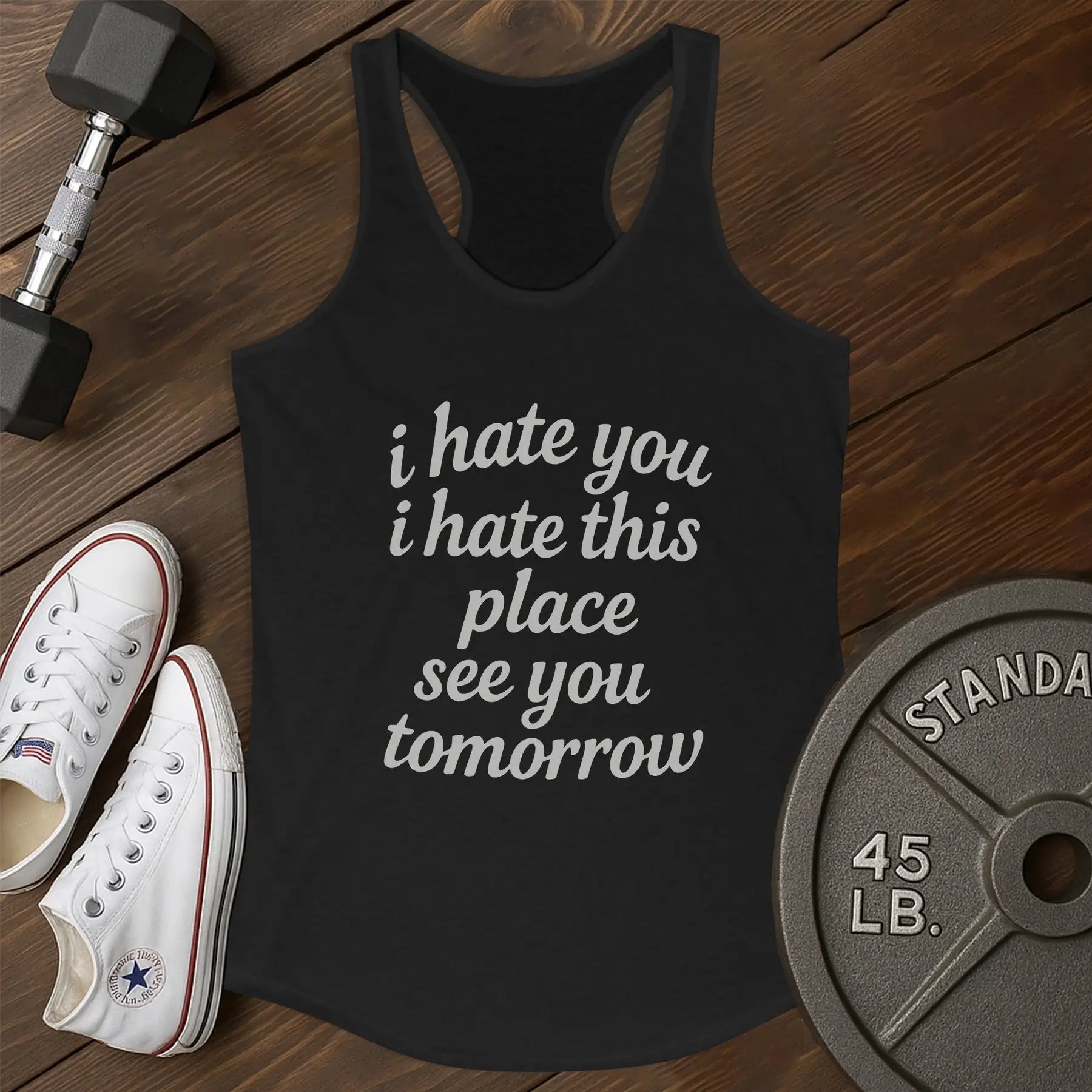 Hate tomorrow ap Tank - black - Hate Tomorrow AP tank Black.jpg