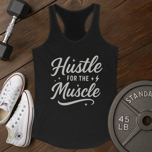 Hustle Muscle Ag Tank - black - Hustle Muscle AG tank Black.jpg