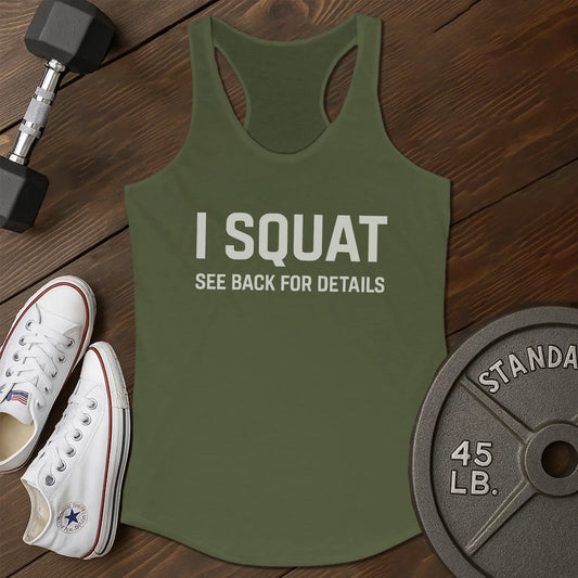 I Squat Af Tank - green - I Squat AF tank Green.jpg