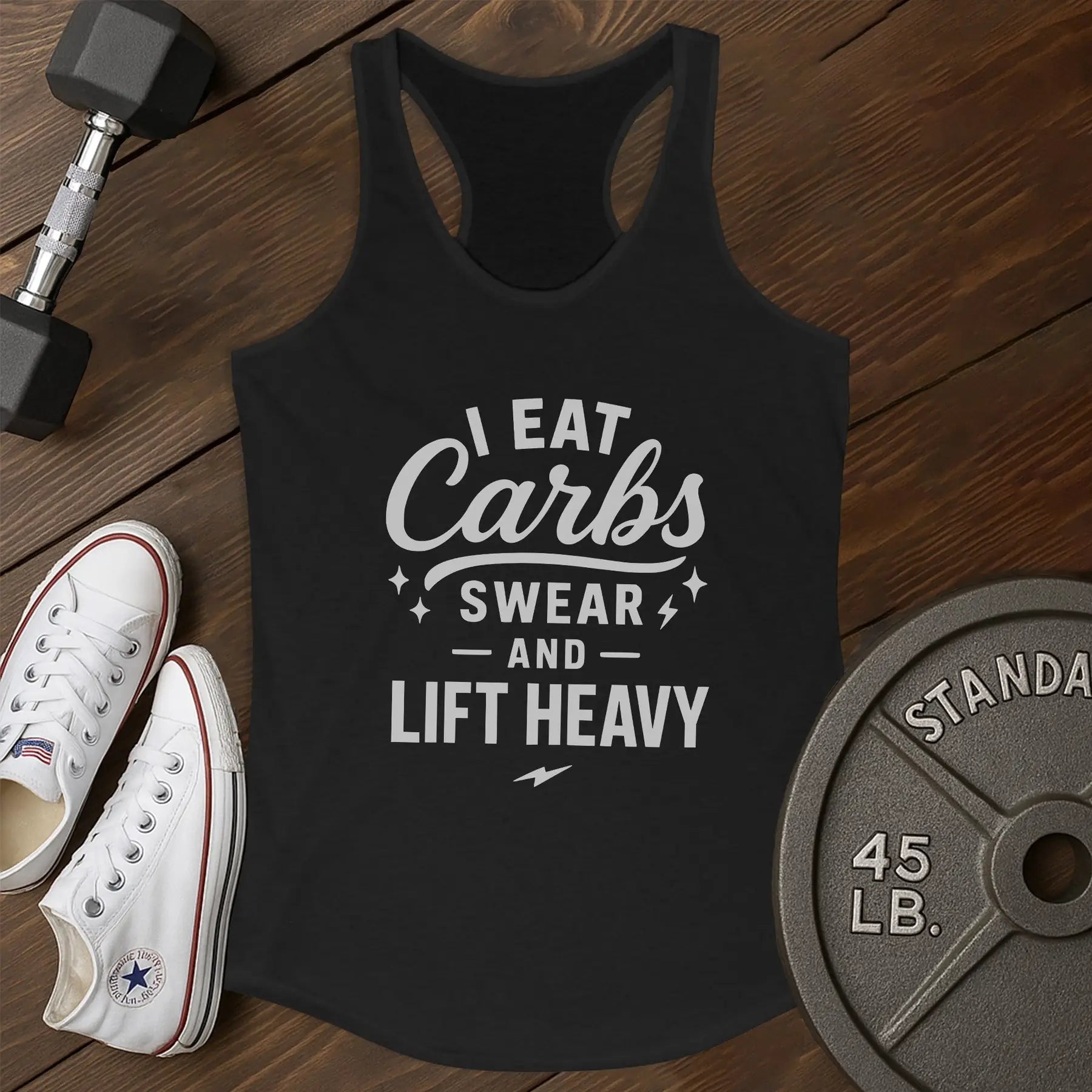 I eat ah Tank - black - I Eat AH tank Black.jpg