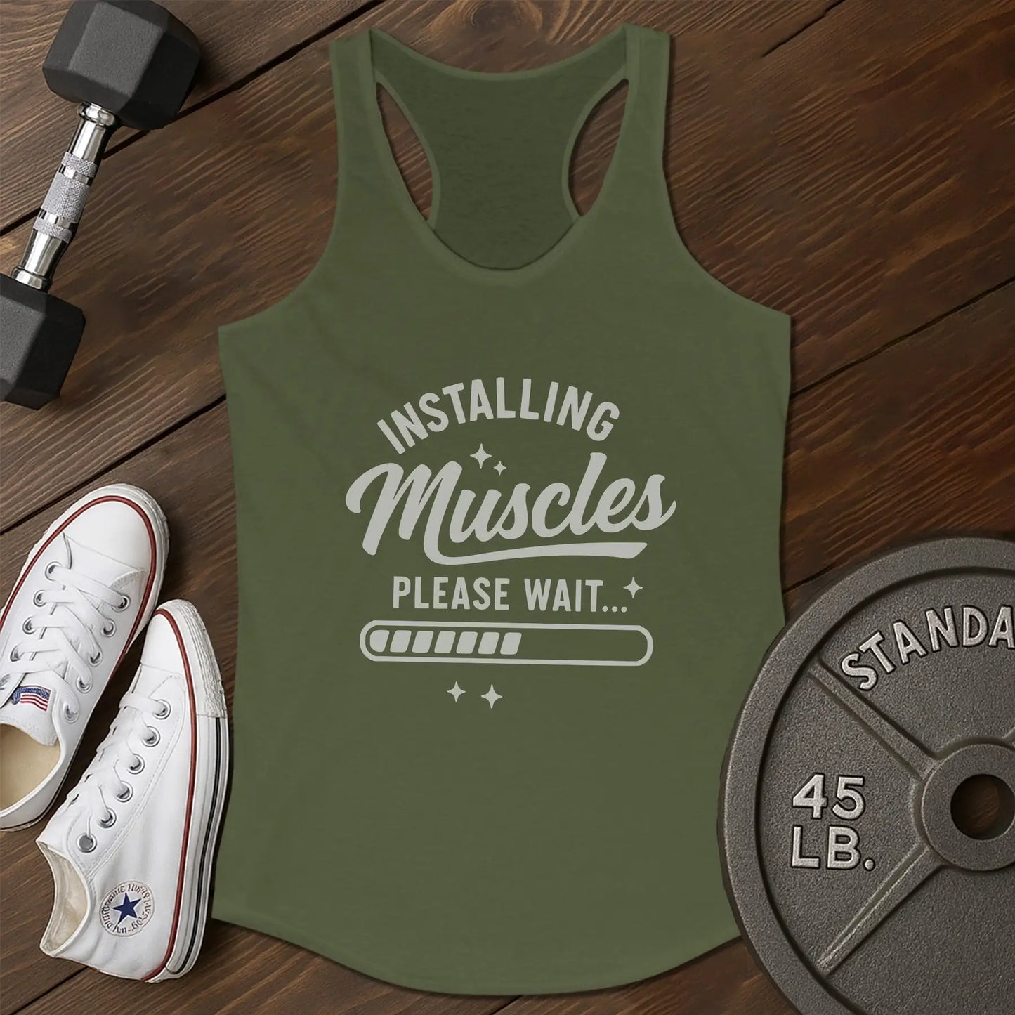 Installing Muscles Ag Tank - green - Installing Muscles AG tank Green.jpg