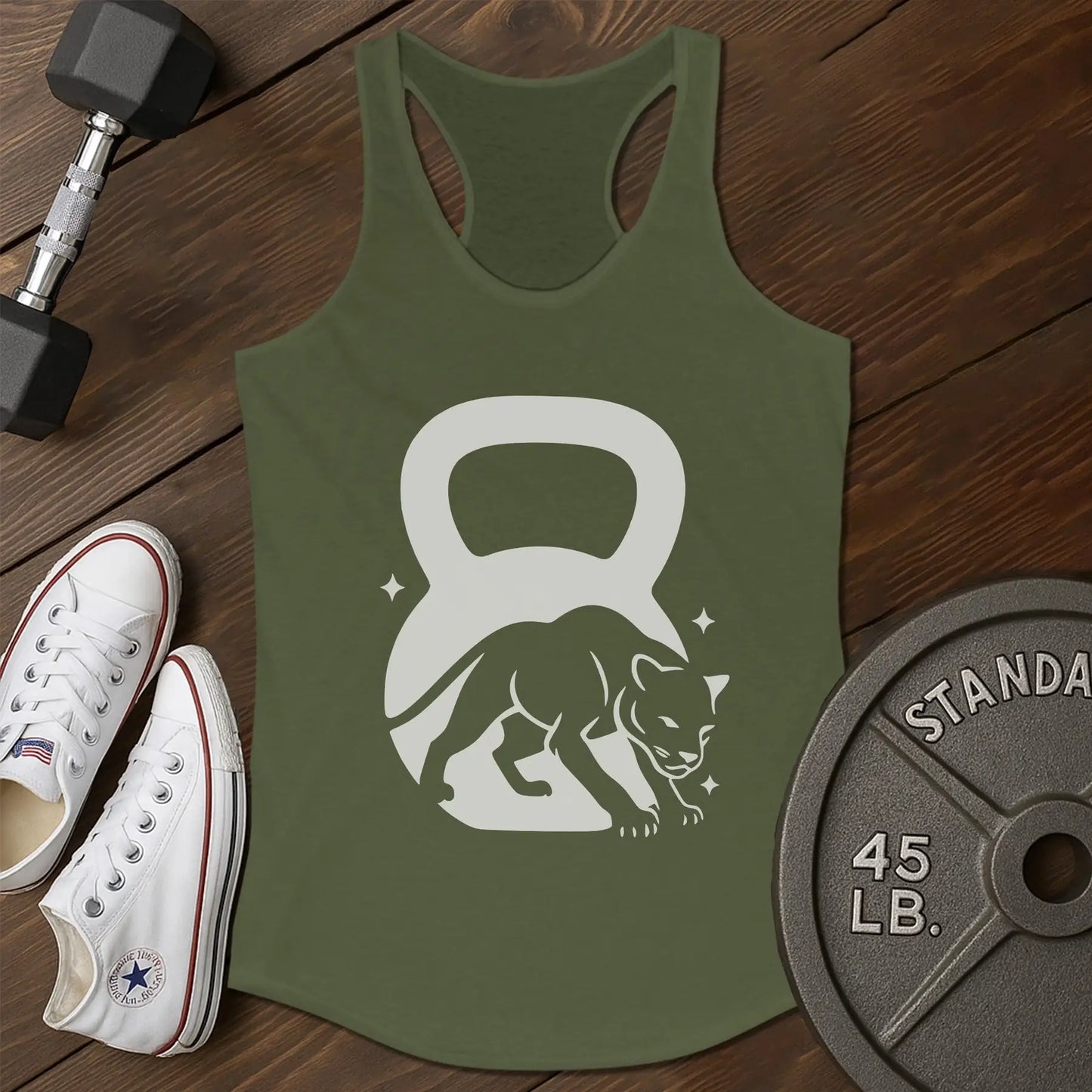 Kettlebell beast am Tank - green - kettlebell beast AM tank Green.jpg