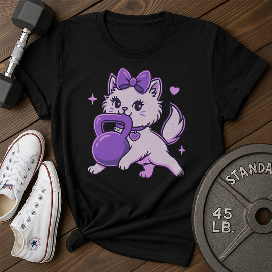Kitty Kettlebell Aa T-Shirt