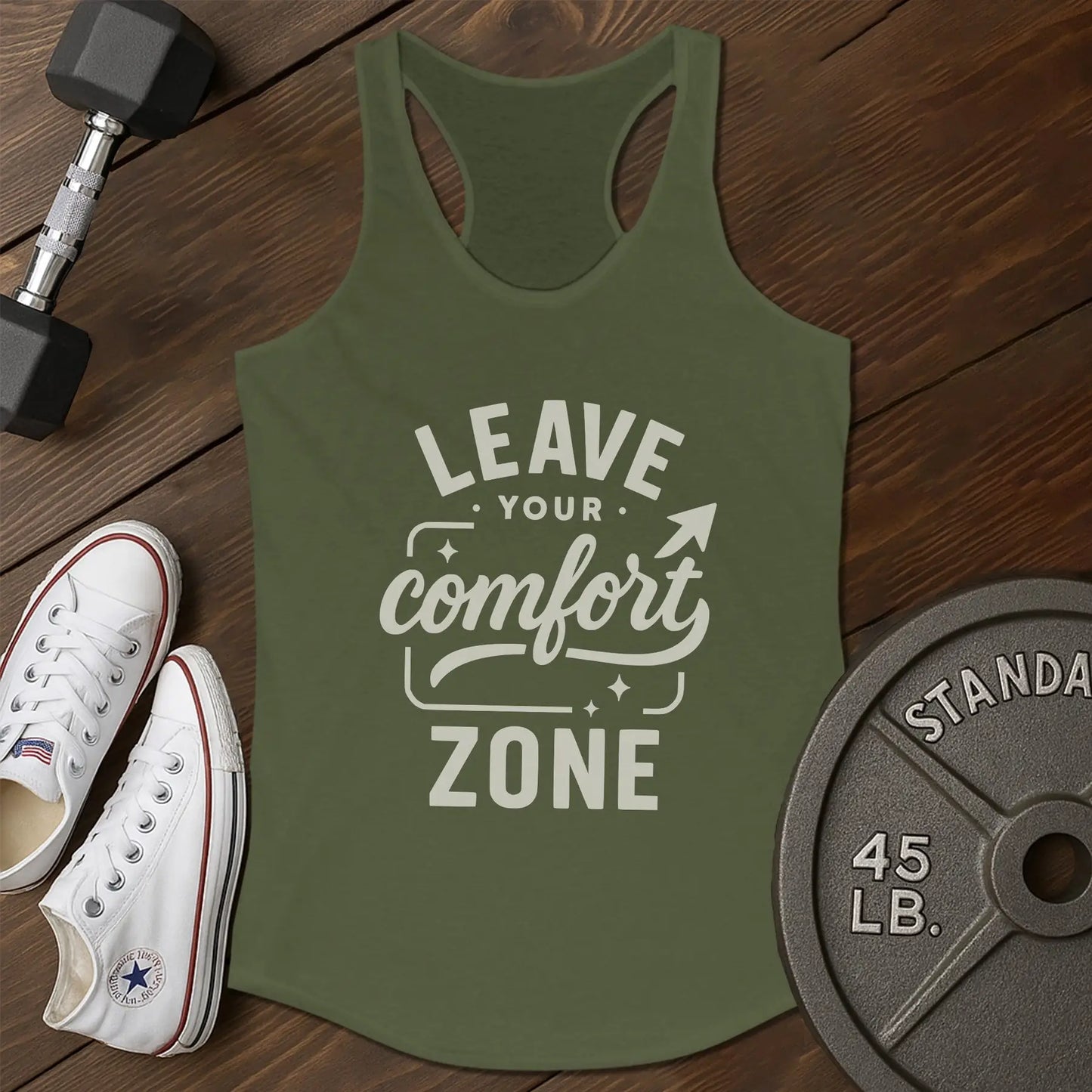 Leave comfort ai Tank - green - Leave Comfort AI tank Green.jpg