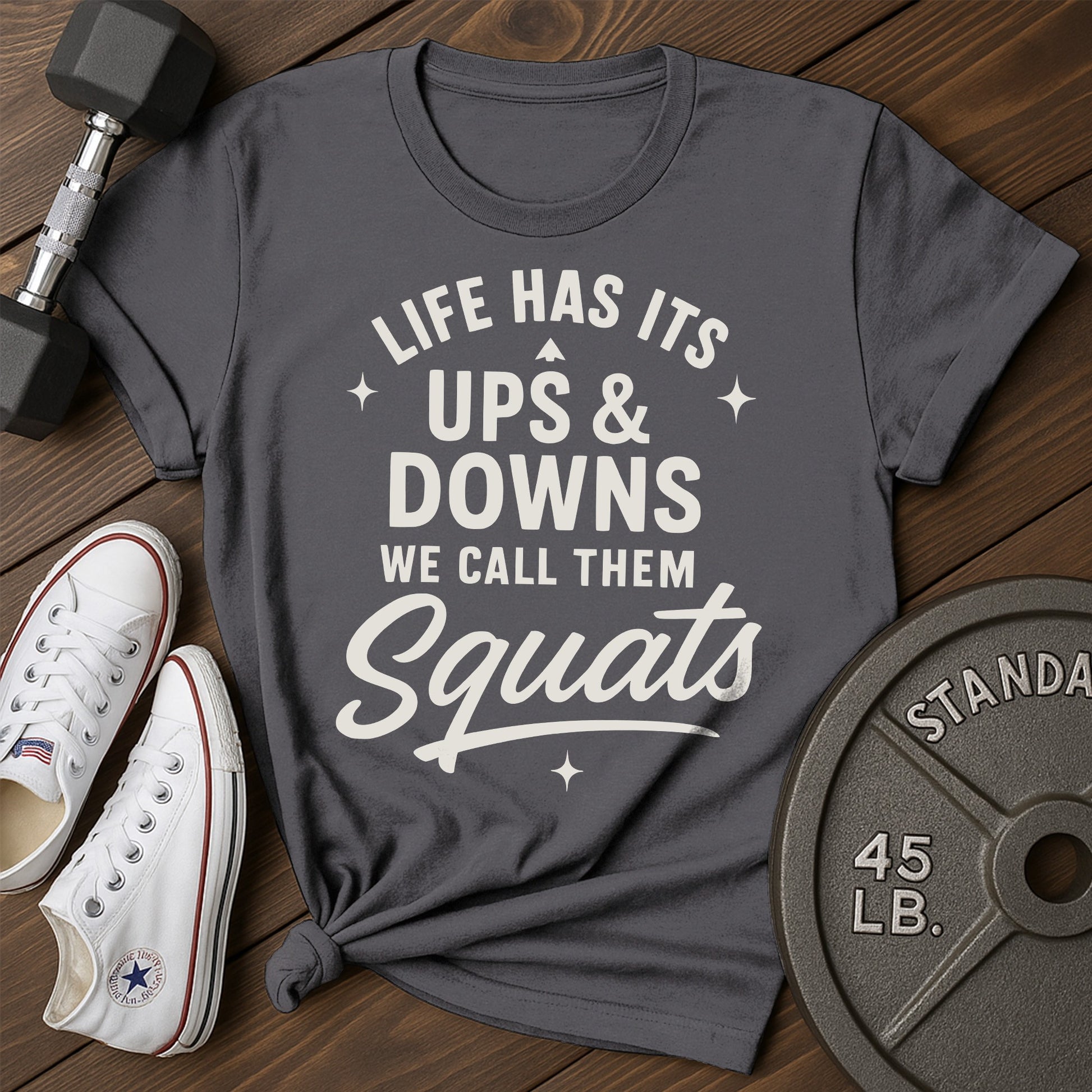 Life Has Ag T-Shirt - charcoal - Life Has AG Charcoal.jpg