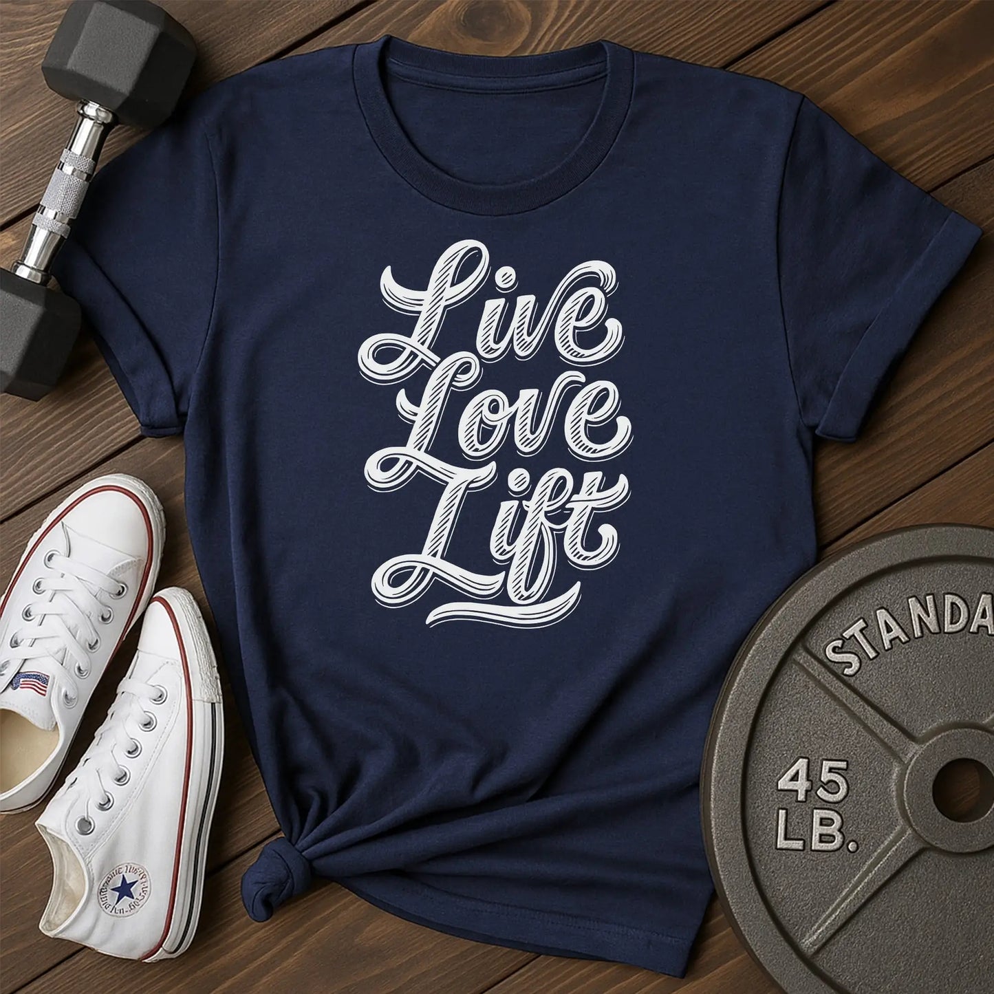 Lift life av T-Shirt - blue - Lift Life AV Blue.jpg