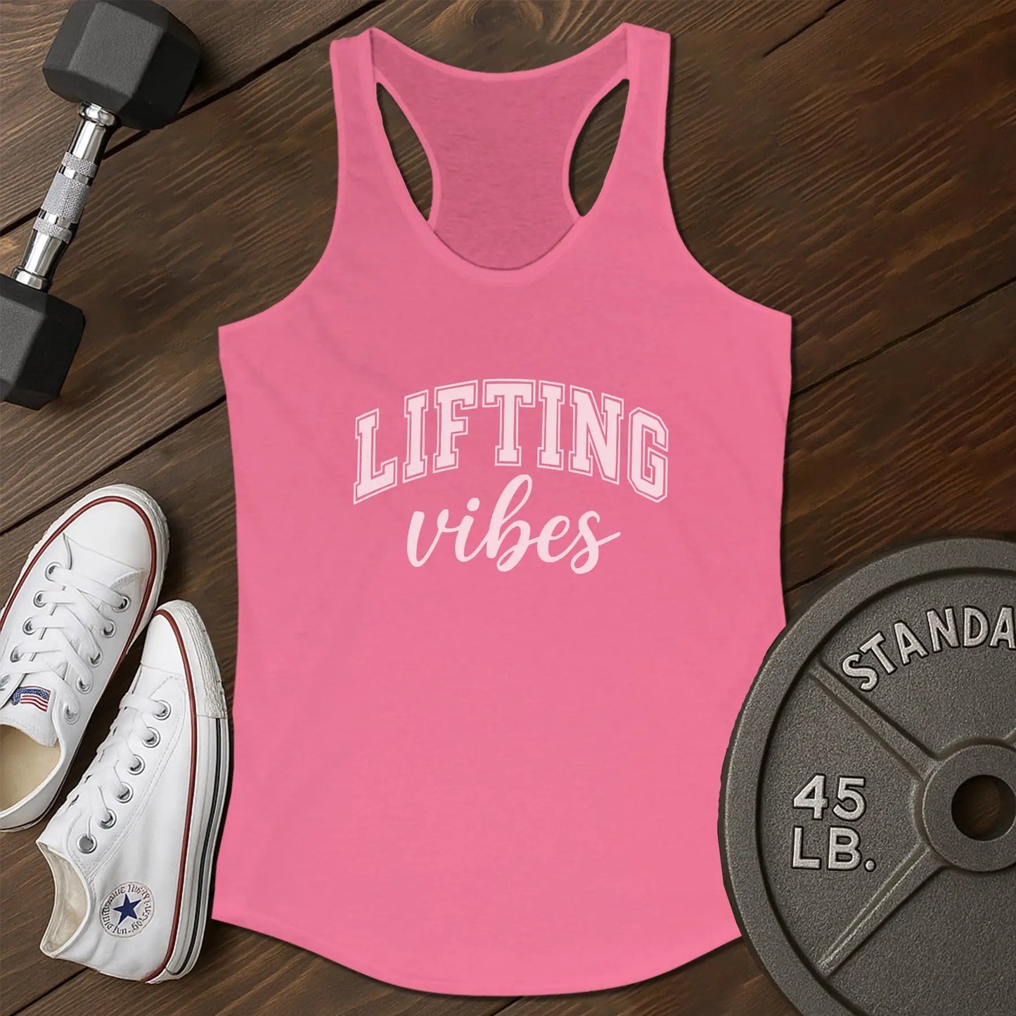 Lifting Vibes Af Tank - pink - Lifting Vibes AF tank Pink.jpg