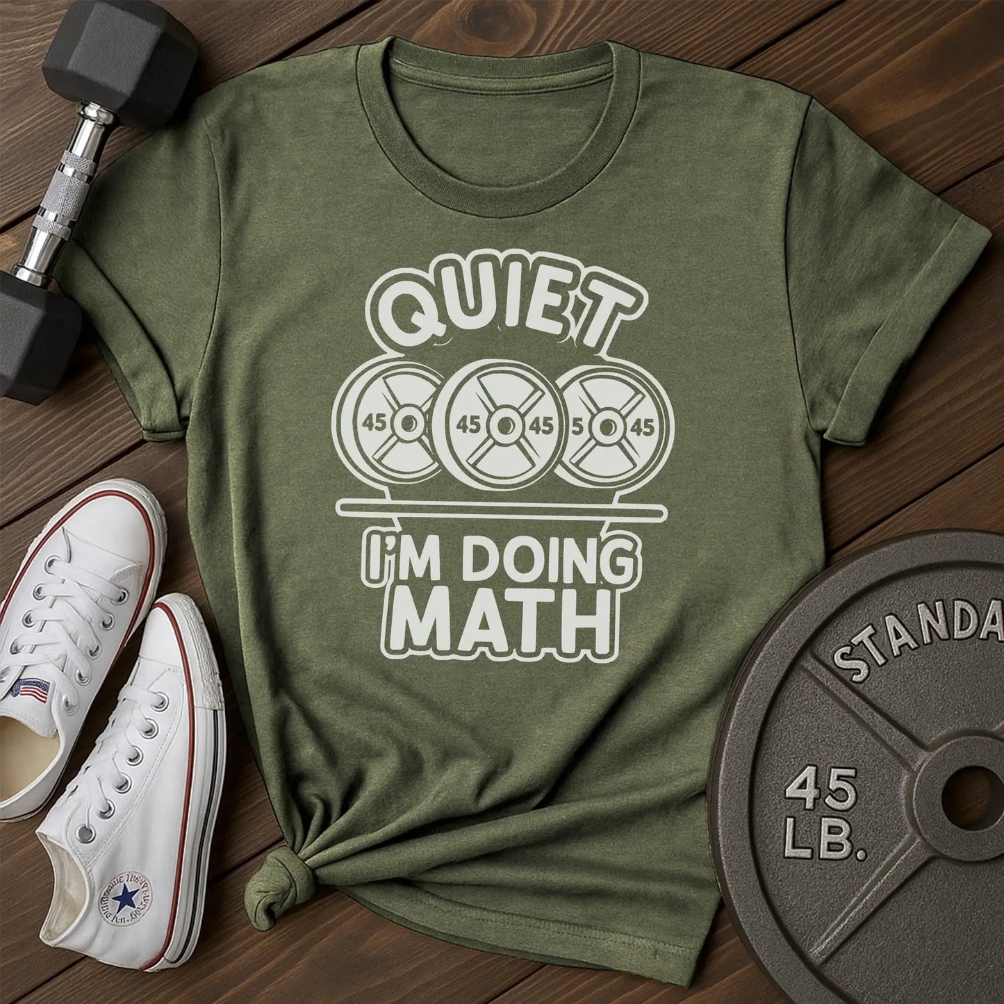 Math plates av T-Shirt - green - Math Plates AV Green.jpg