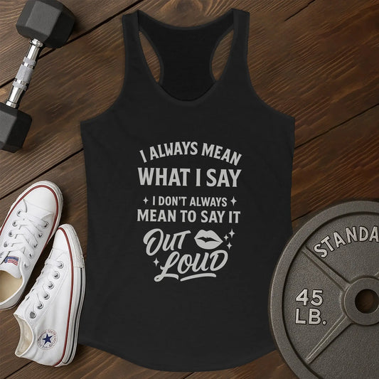 Mean loud an Tank - black - Mean Loud AN tank Black.jpg