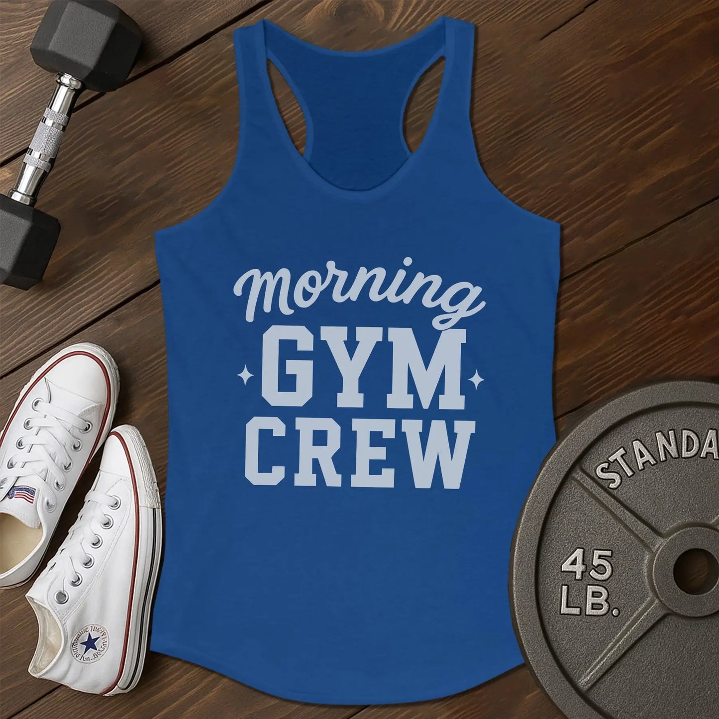 Morning gym aj Tank - blue - Morning Gym AJ tank Blue.jpg