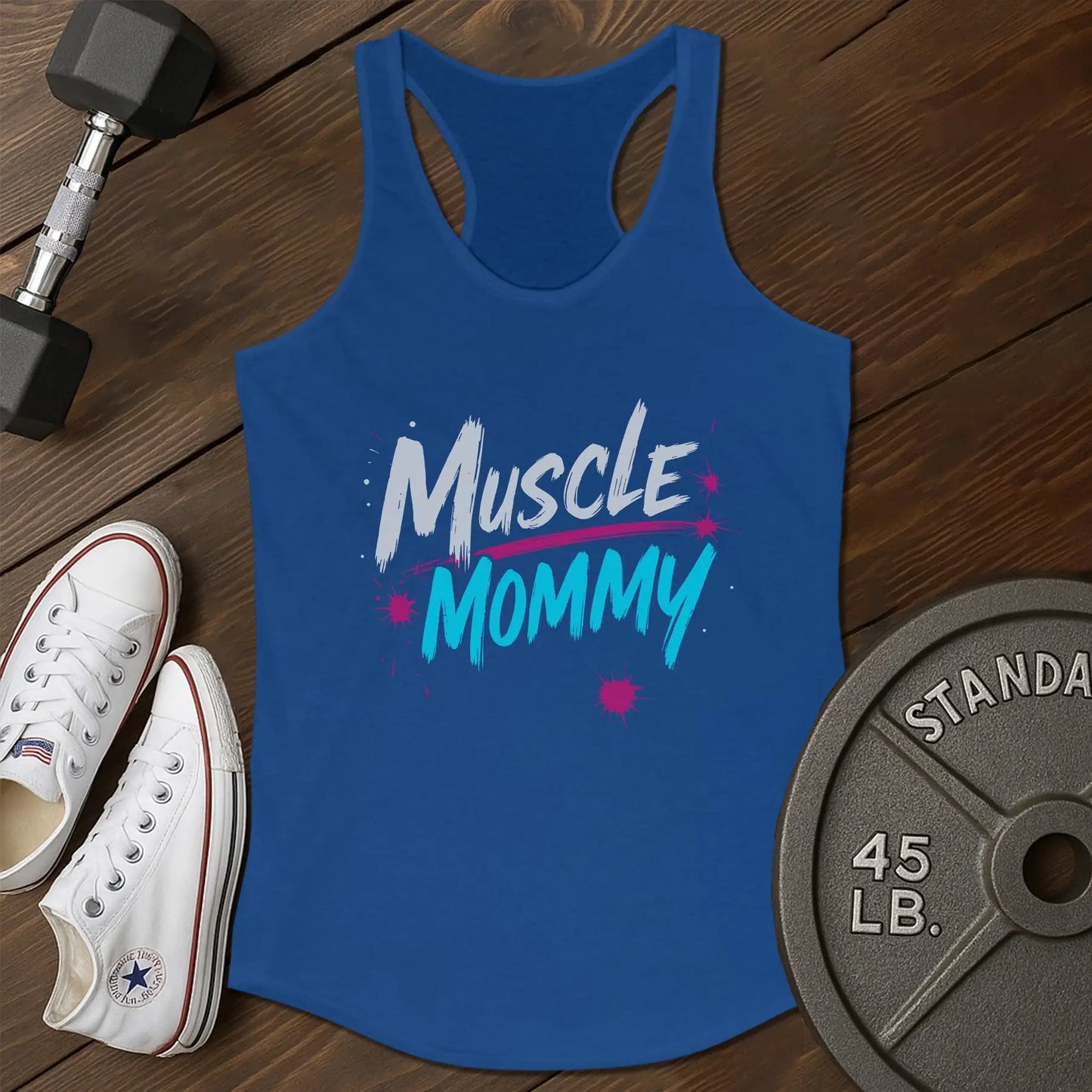 Muscle mama am Tank - blue - muscle mama AM tank Blue.jpg