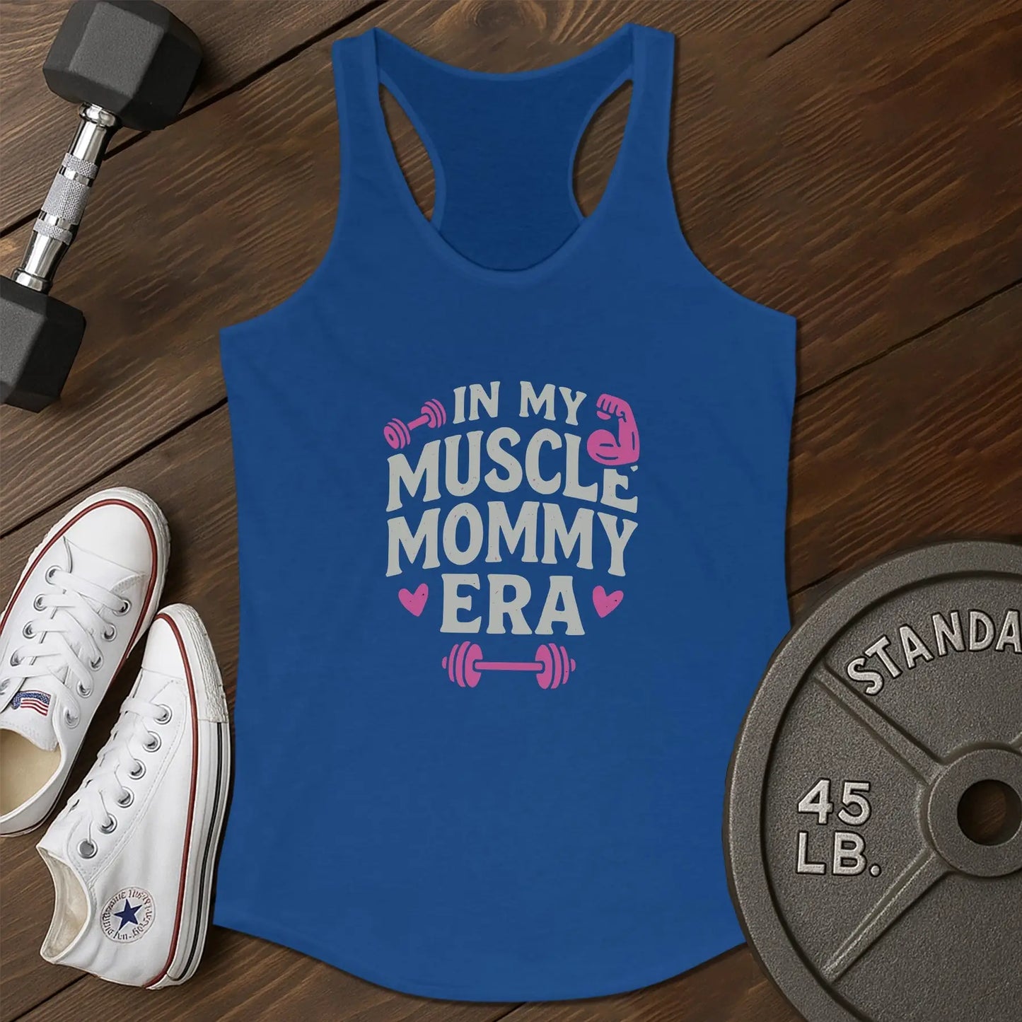 Muscle mommy ar Tank - blue - Muscle Mommy AR tank Blue.jpg