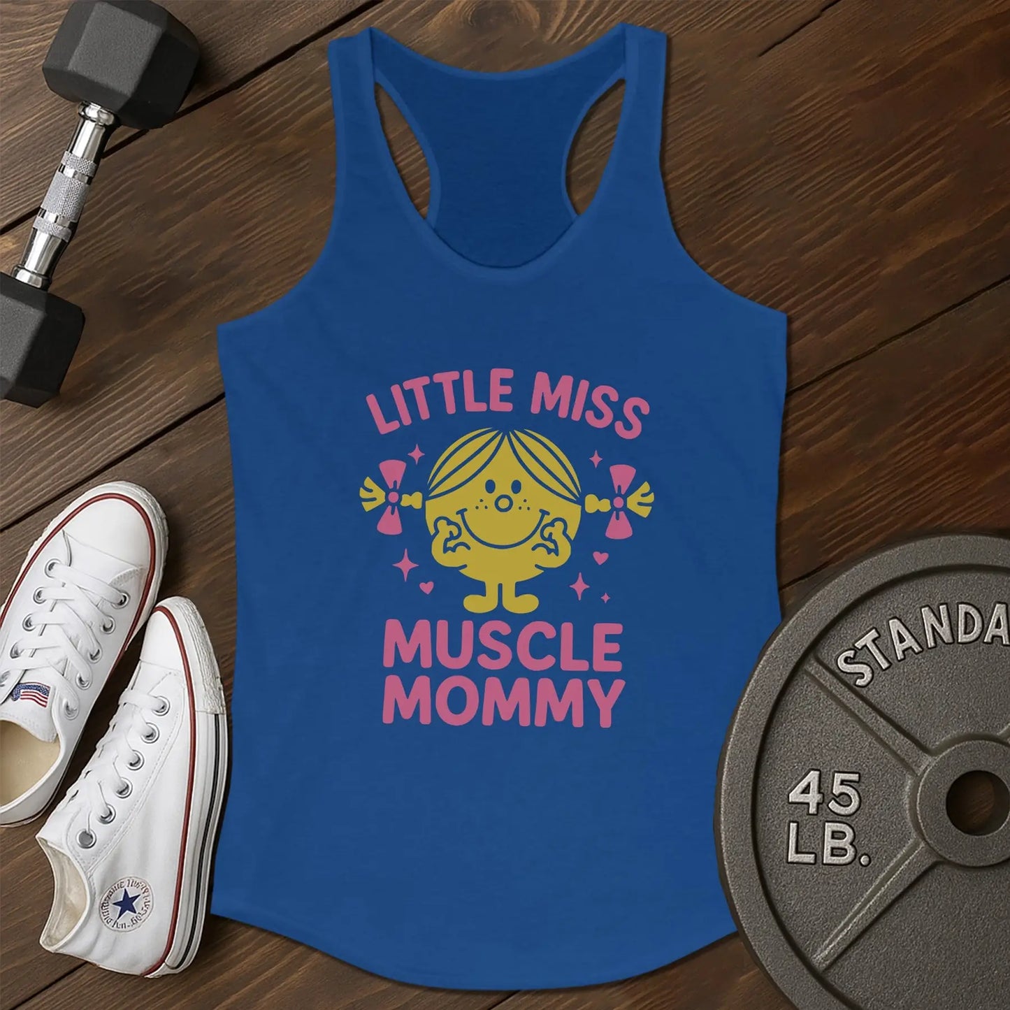 Muscle mommy at Tank - blue - Muscle Mommy AT tank Blue.jpg