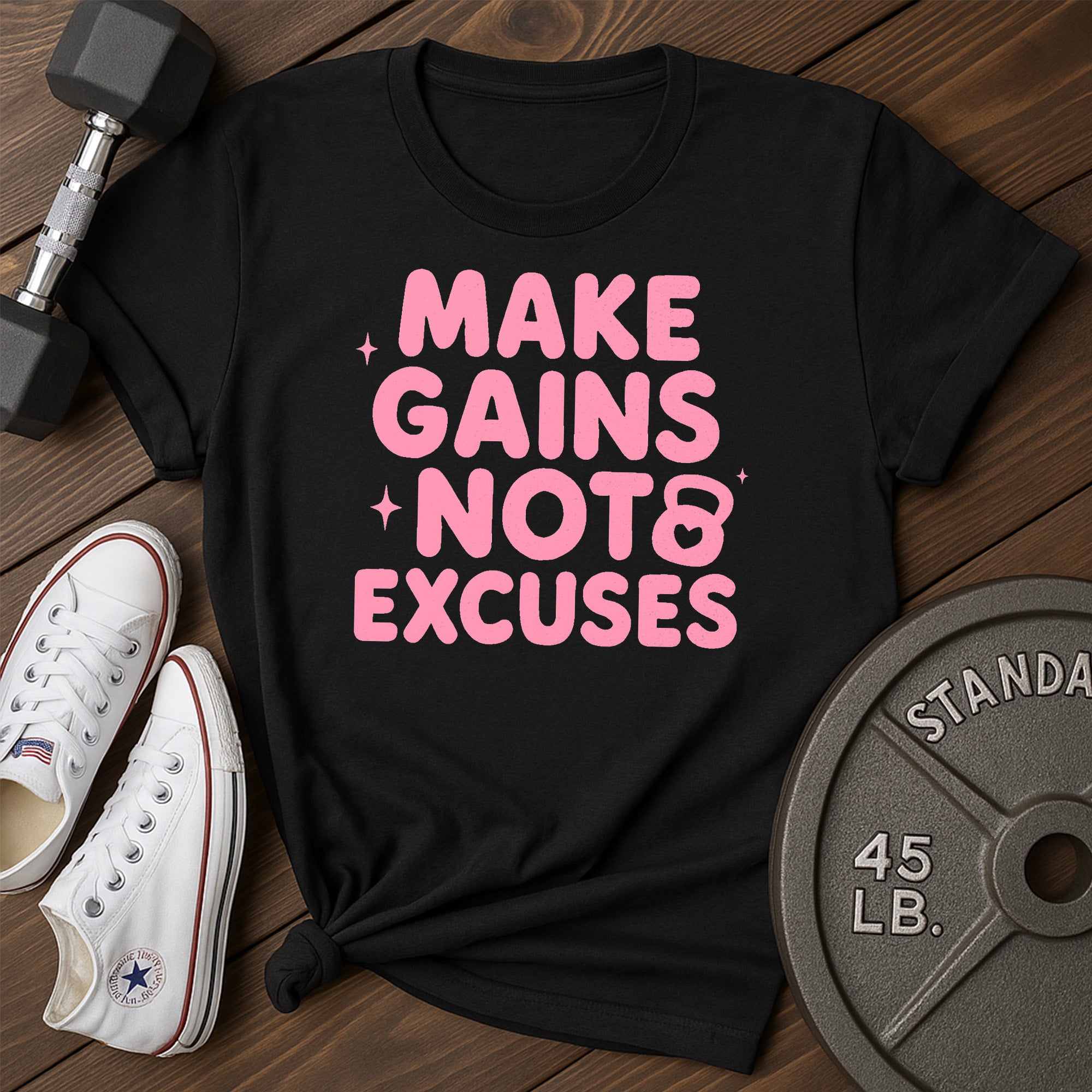 No Excuses E T-Shirt